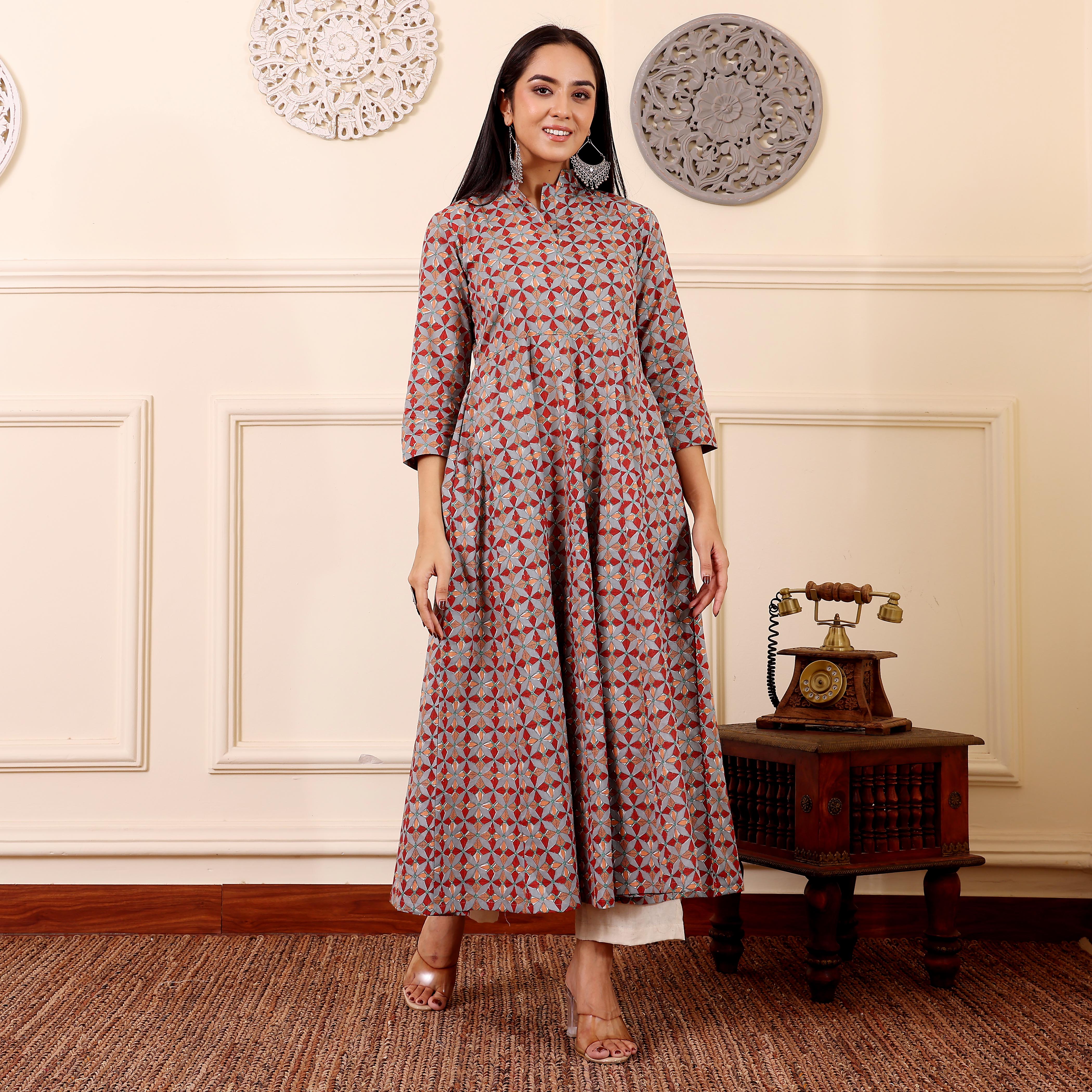 Hiva Cotton Kurta