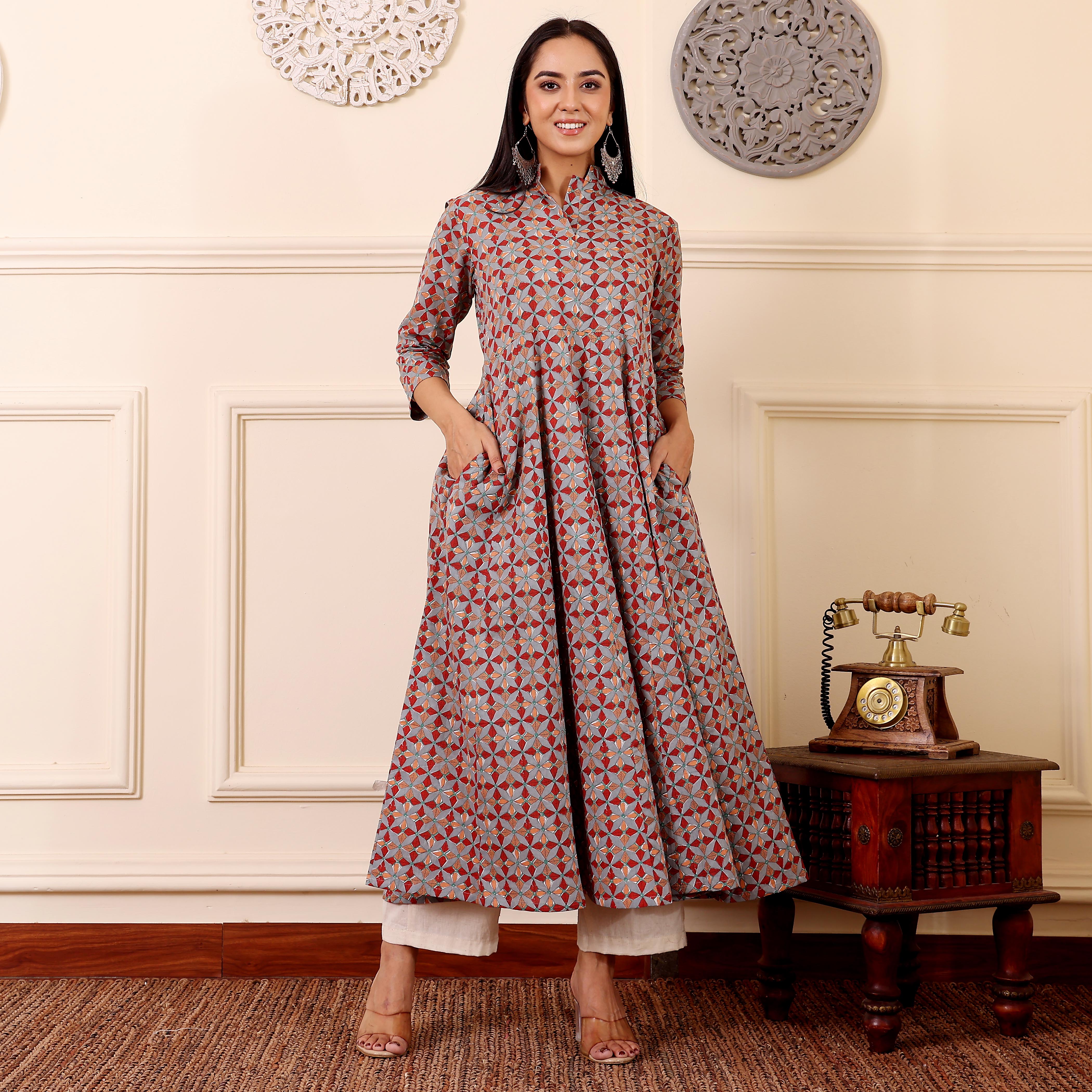 Hiva Cotton Kurta