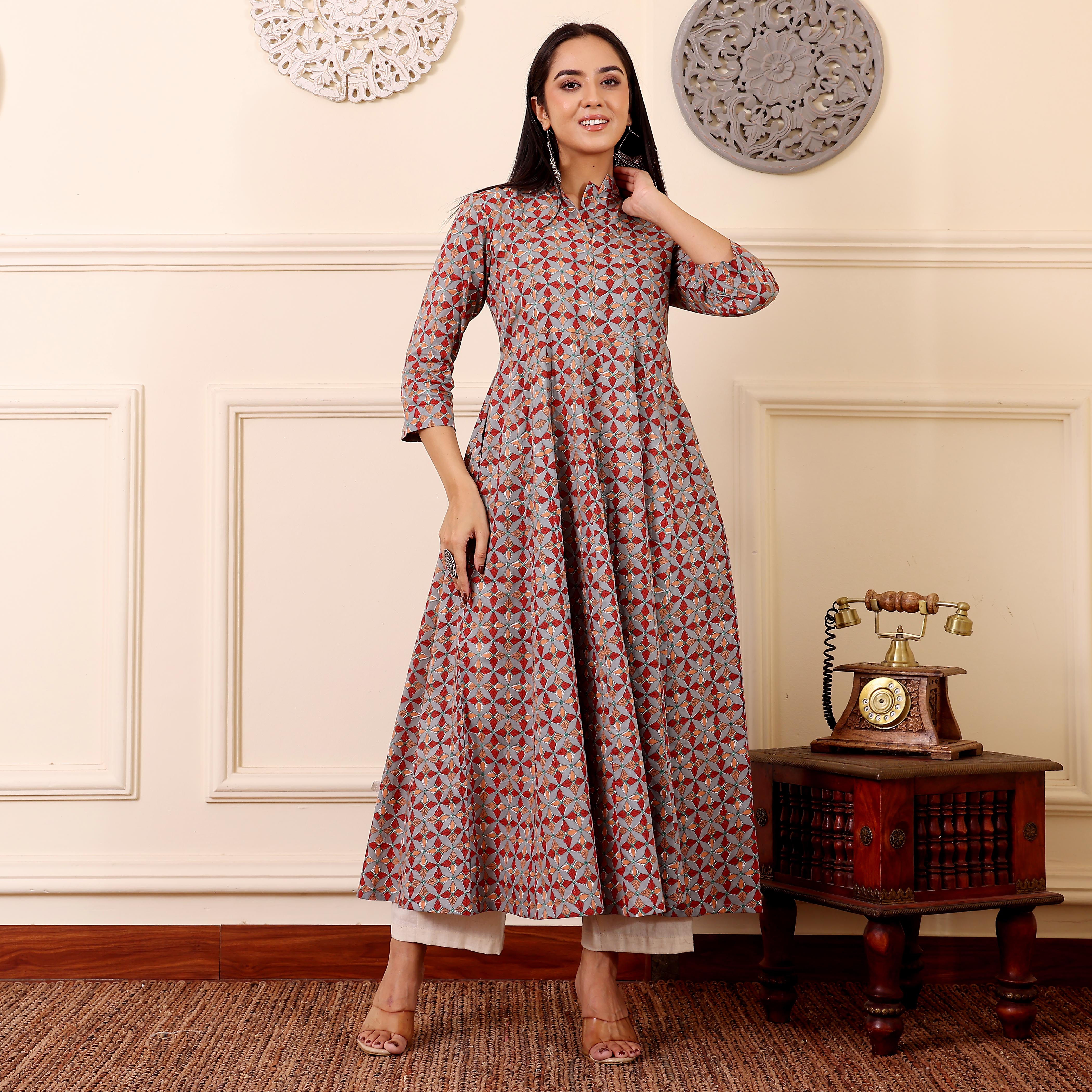 Hiva Cotton Kurta