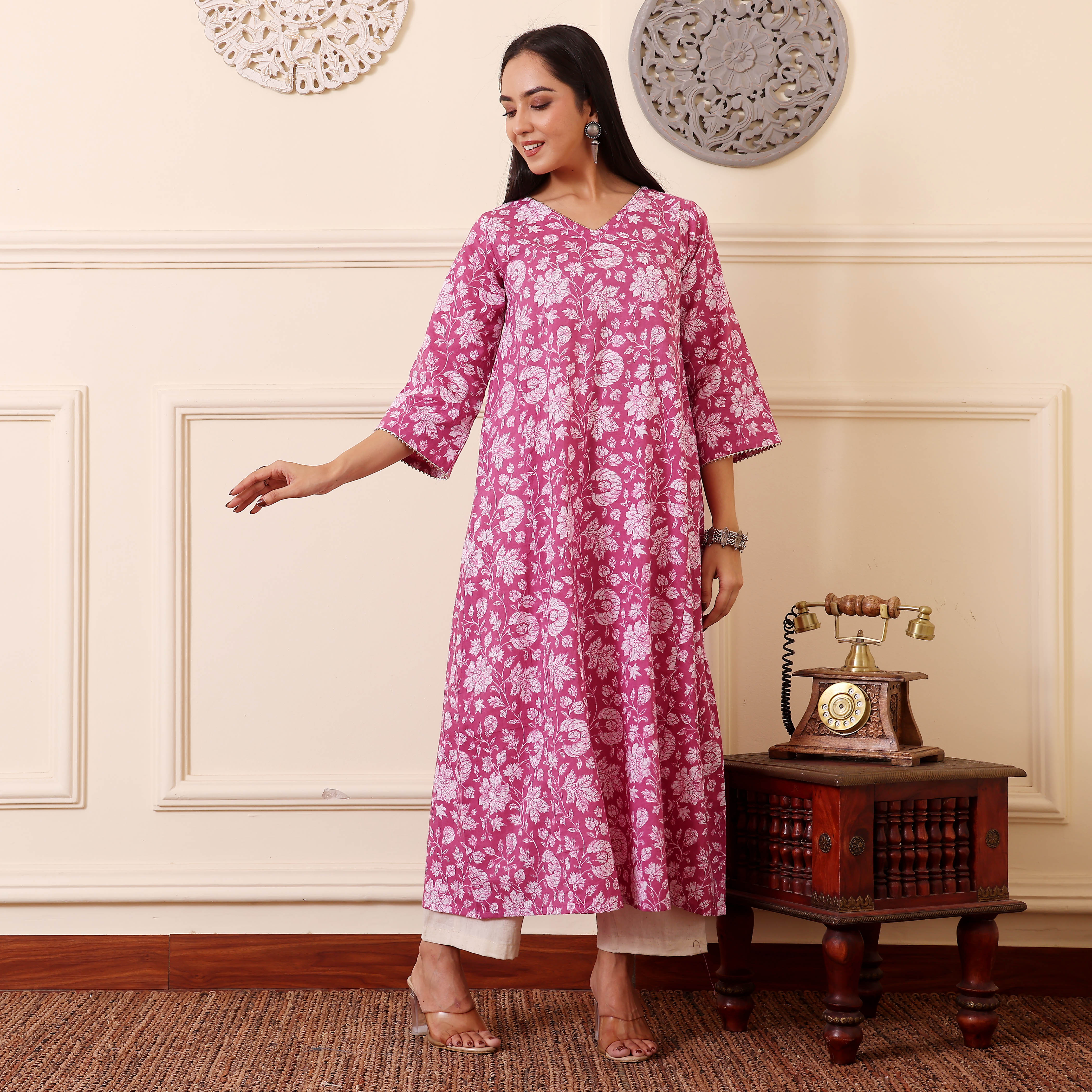 Ajani Cotton Kurta