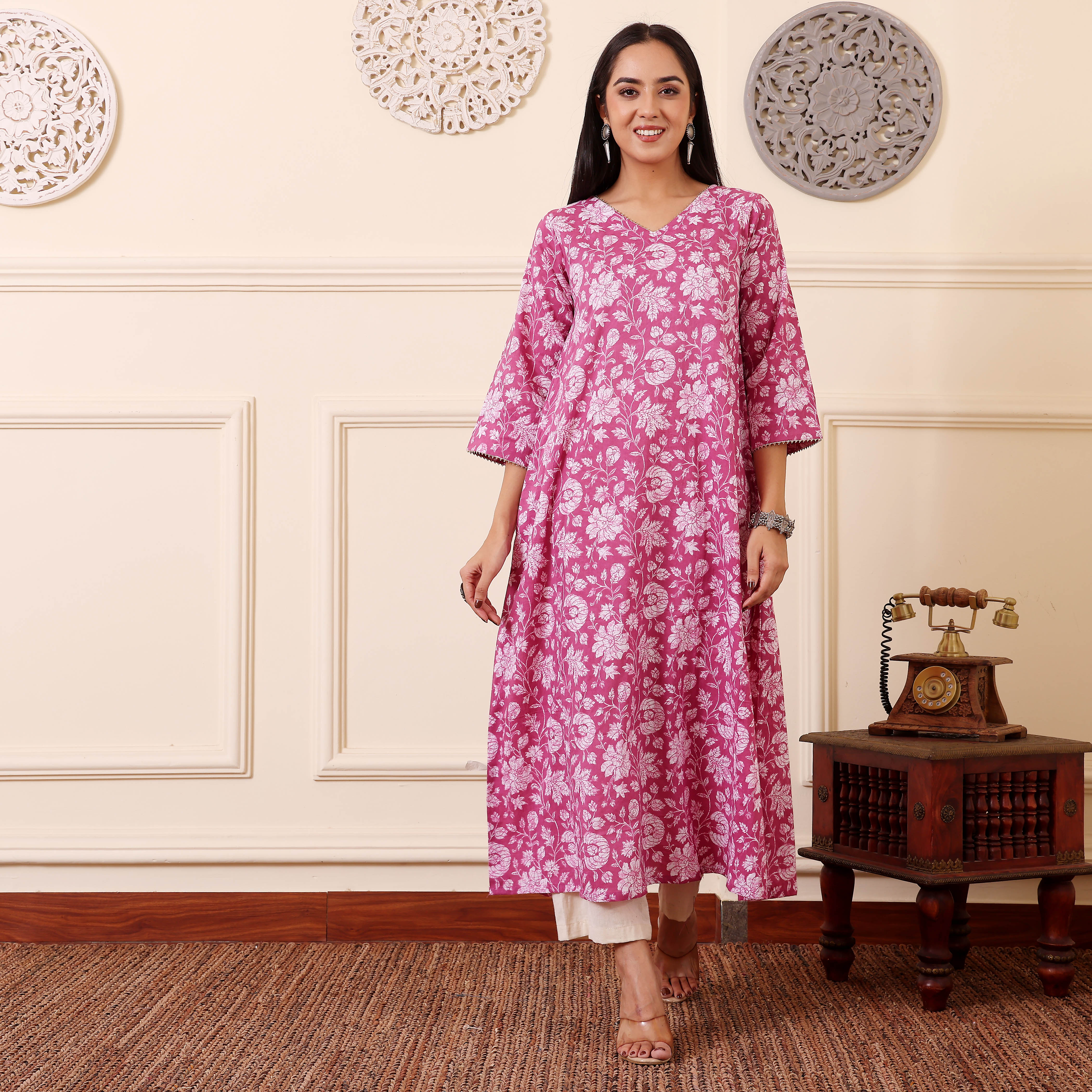 Ajani Cotton Kurta