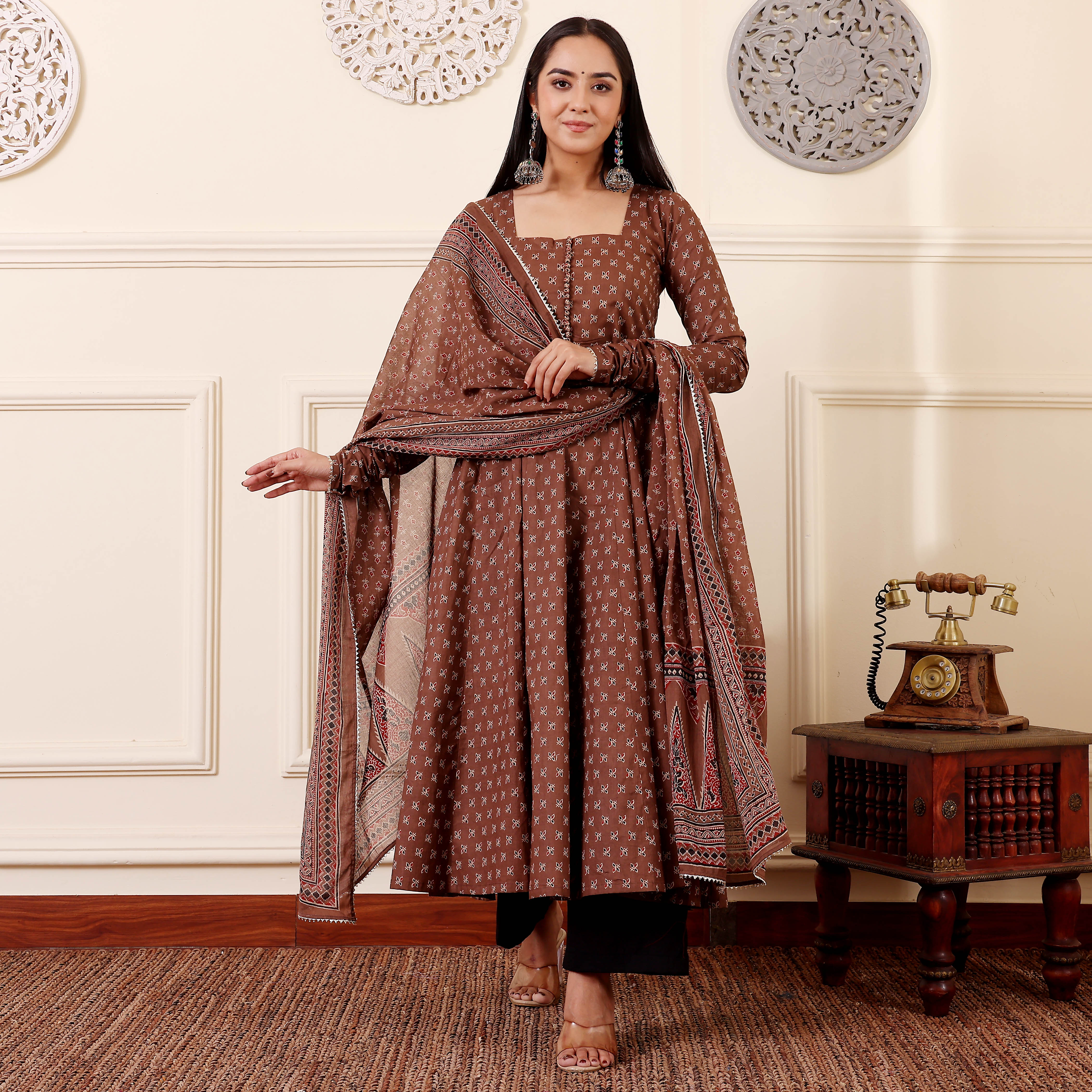 Tira Kalidaar Cotton Set