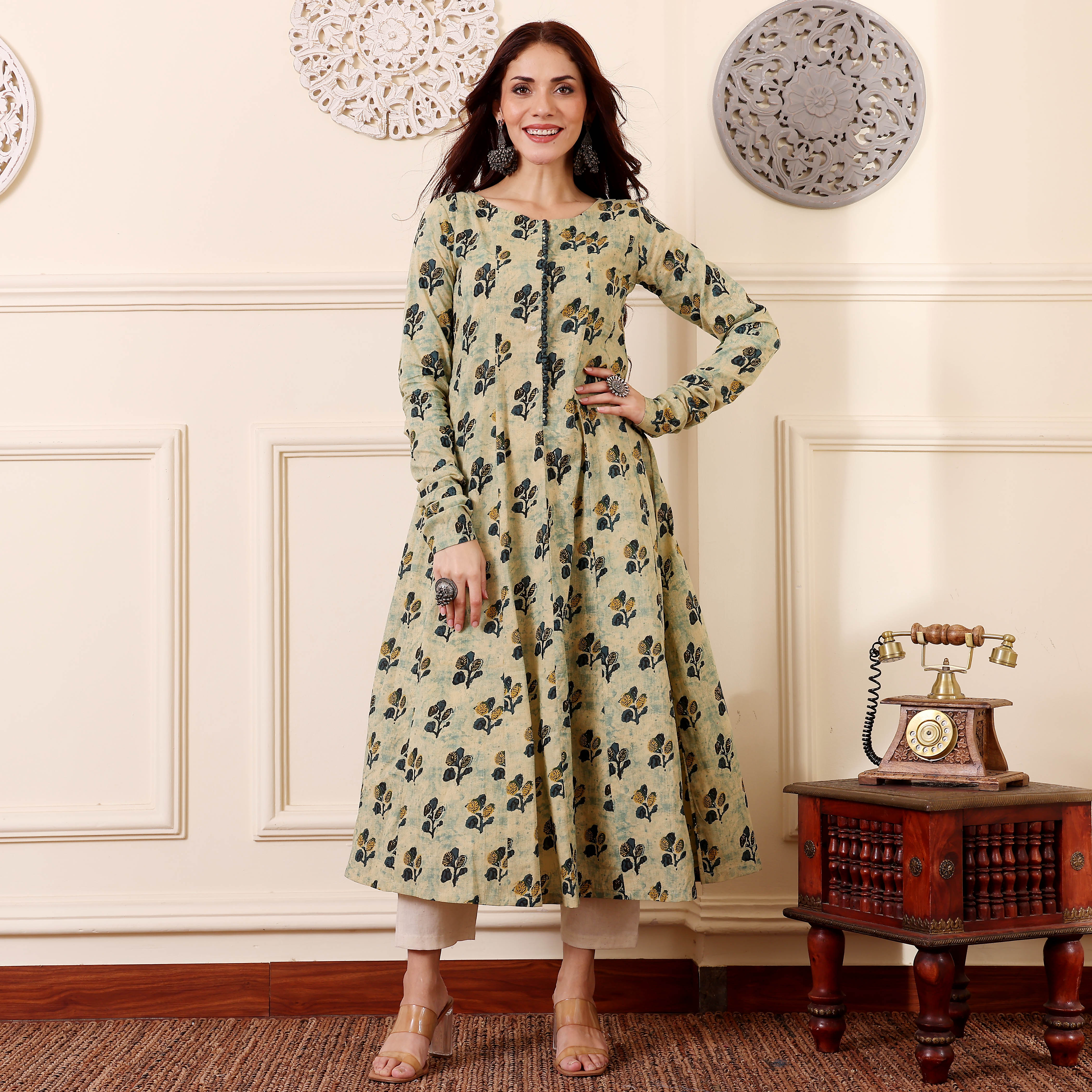 Shrina Cotton Kurta