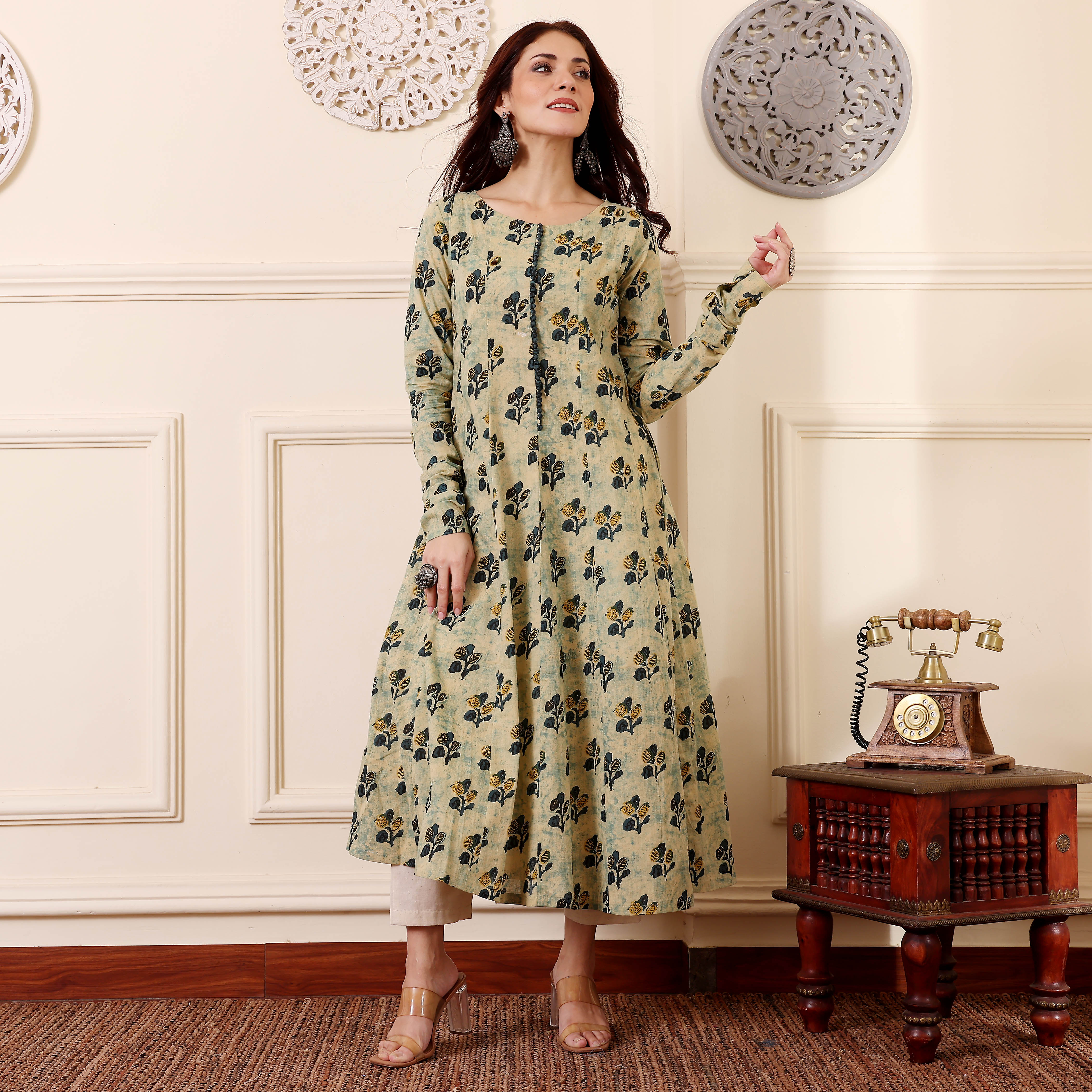 Shrina Cotton Kurta