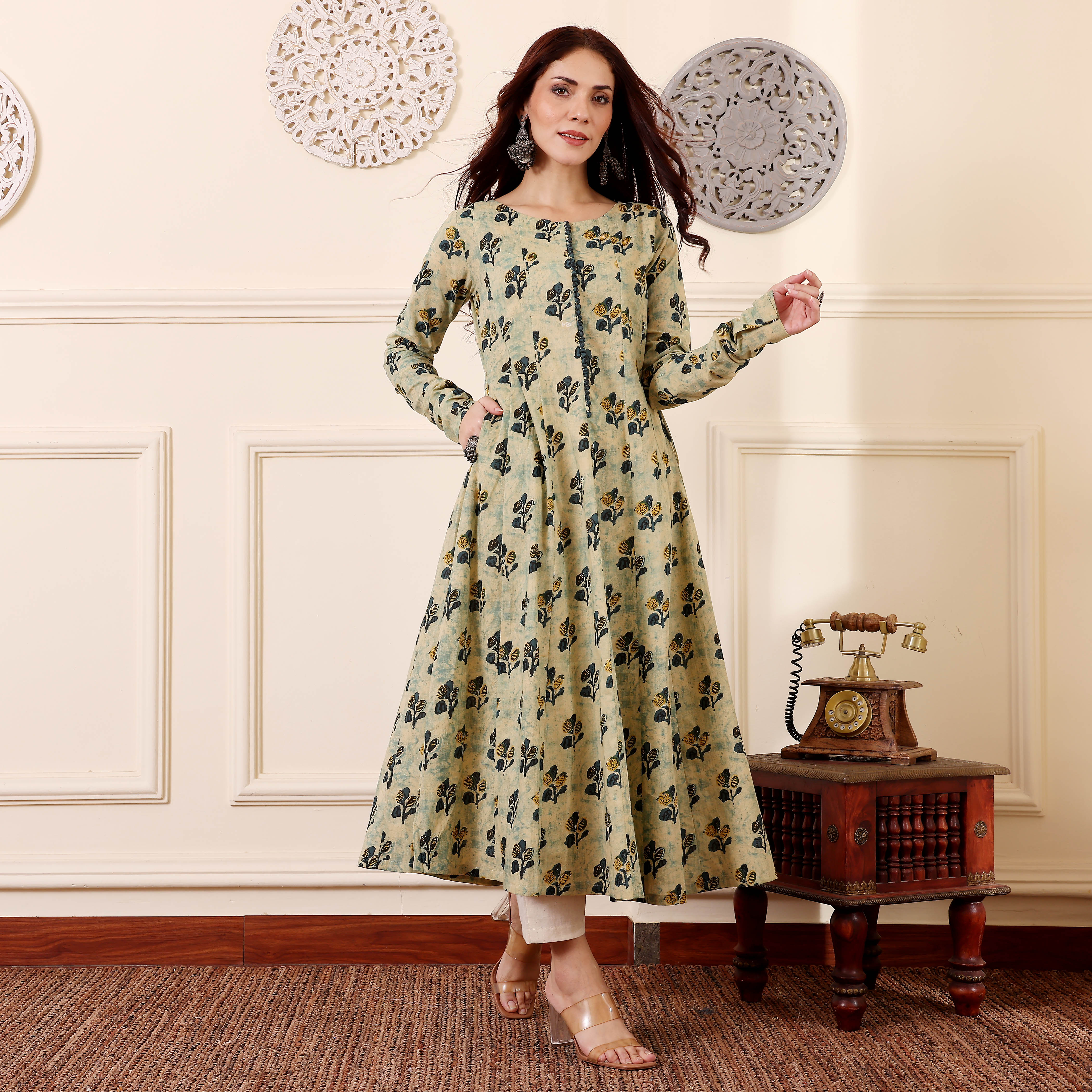 Shrina Cotton Kurta