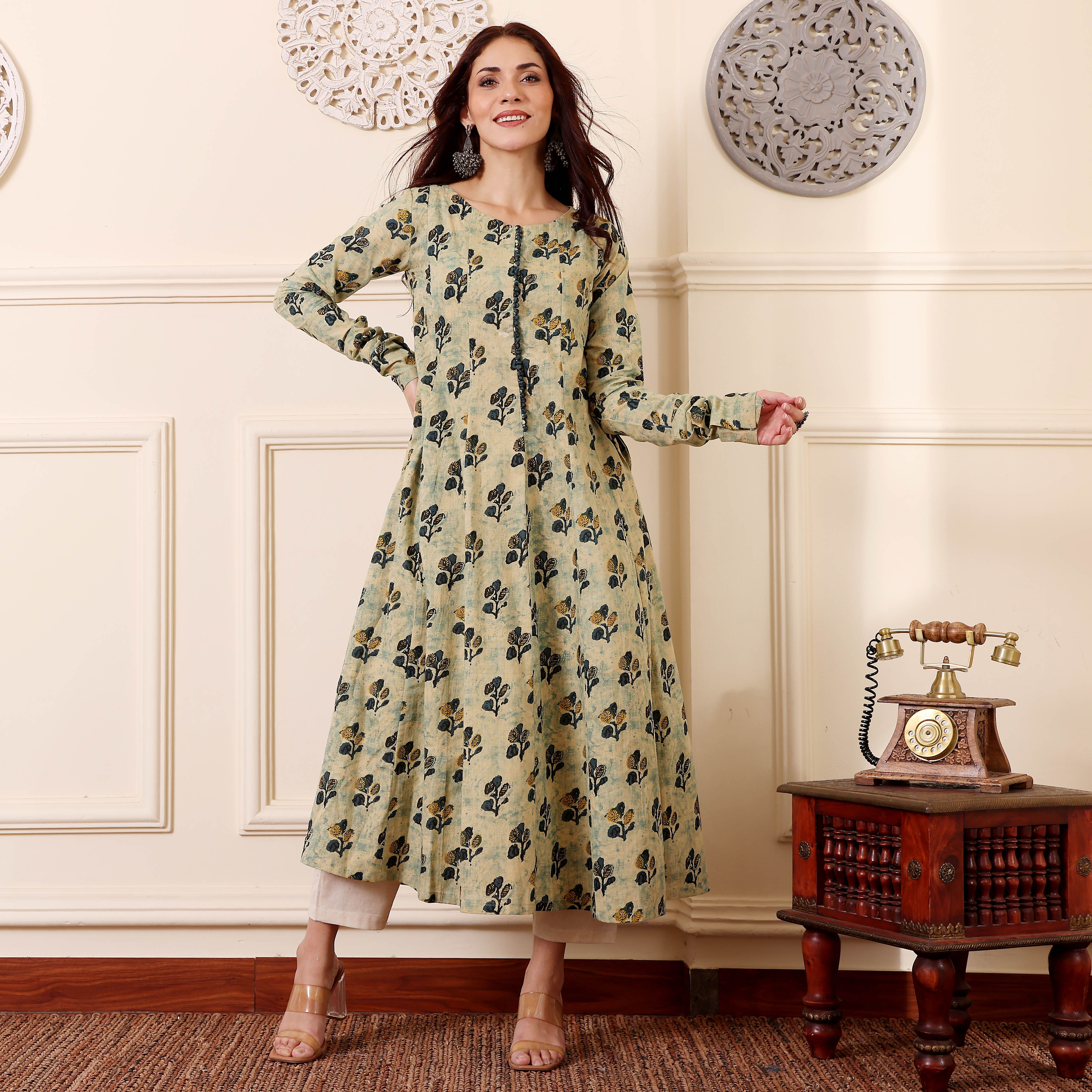 Shrina Cotton Kurta