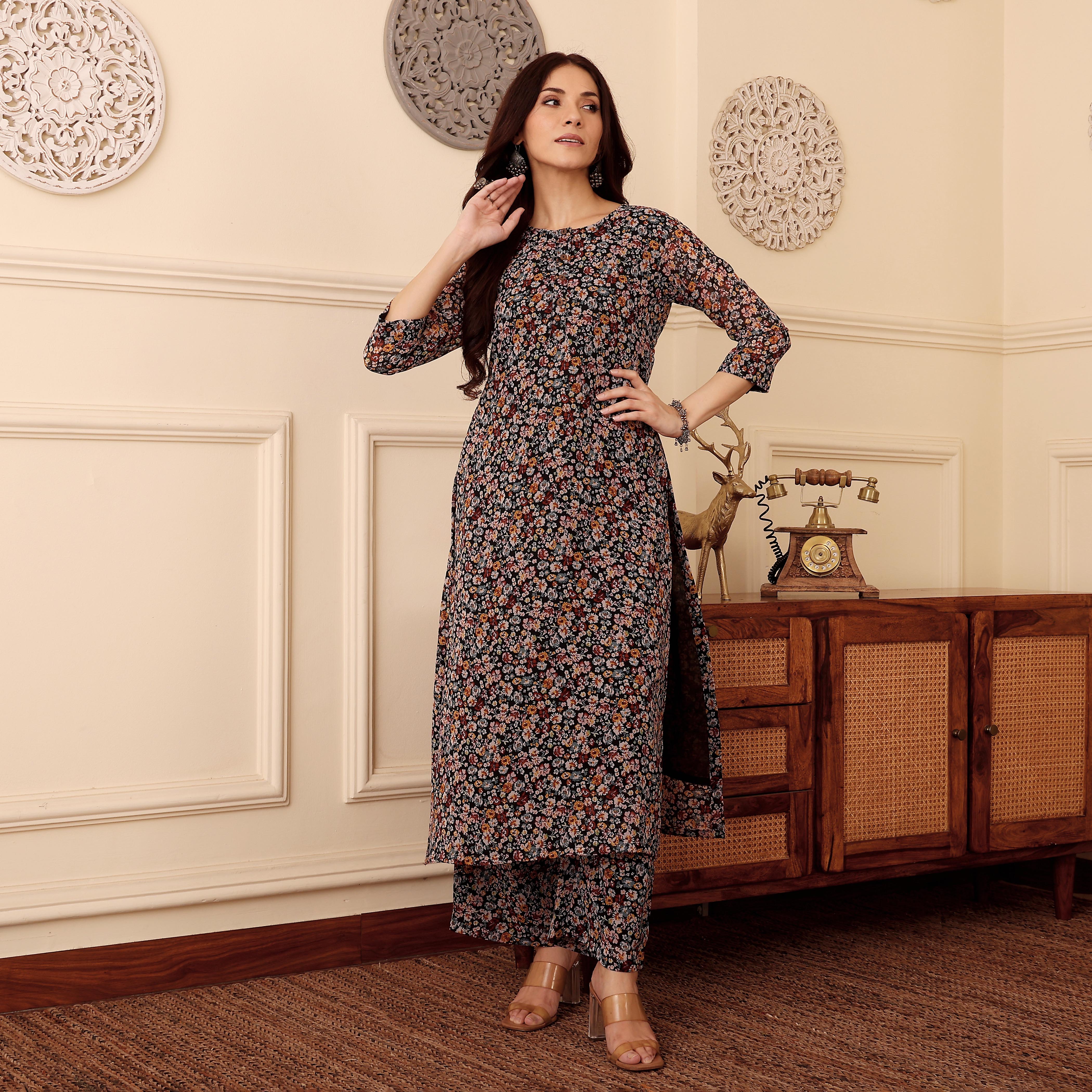 Humair Rider Humair Georgette Set – Kameez.co