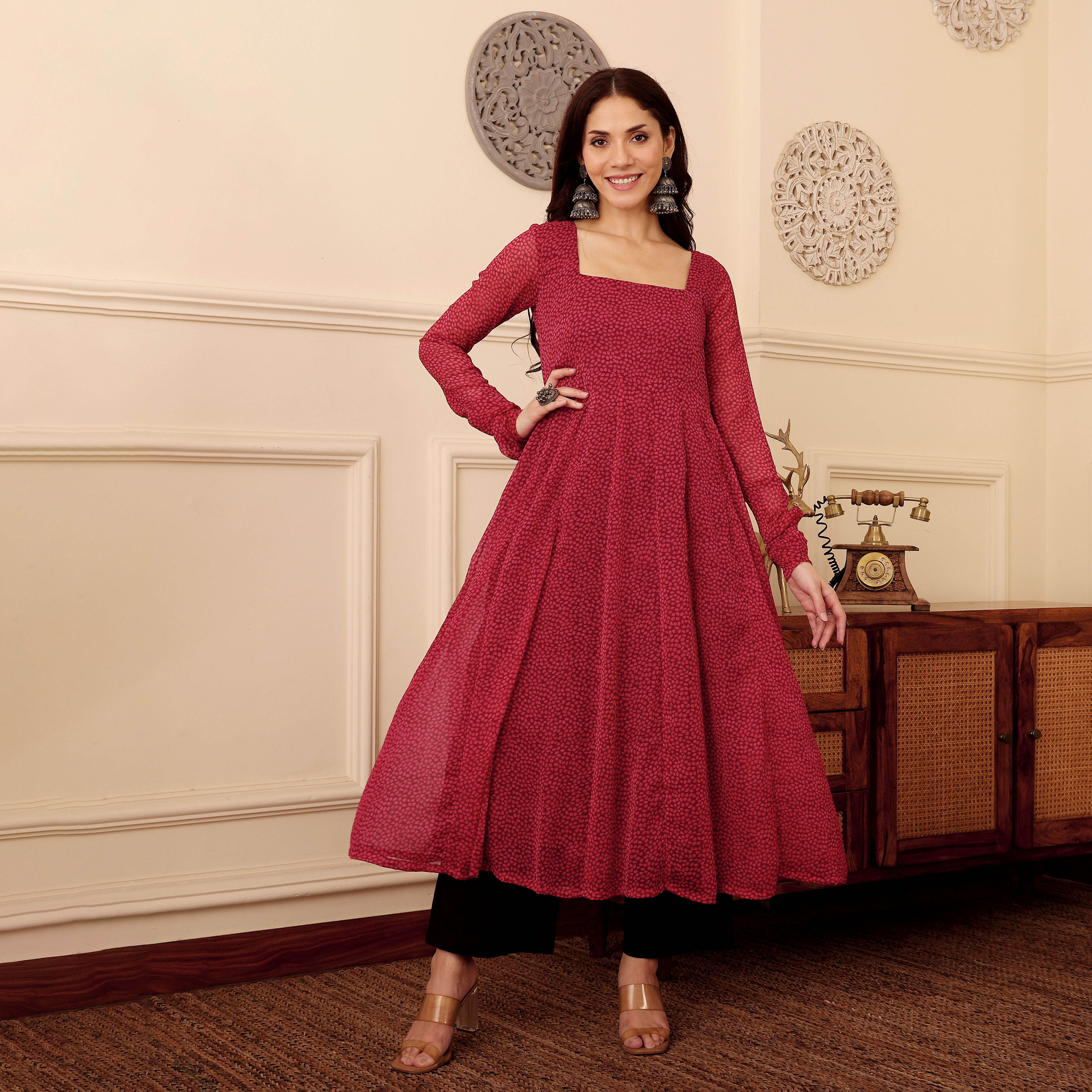 Majira Georgette Kurta