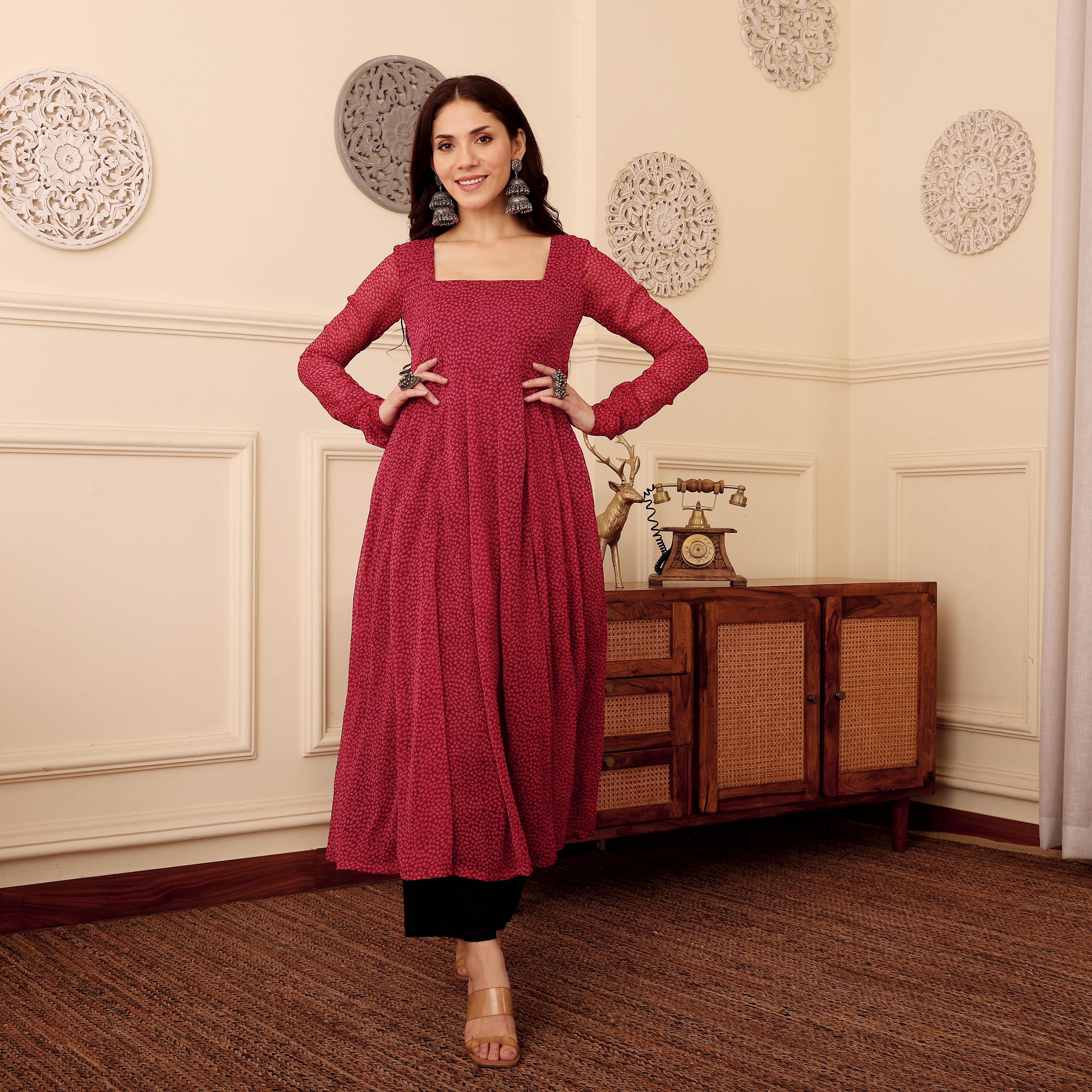 Majira Georgette Kurta