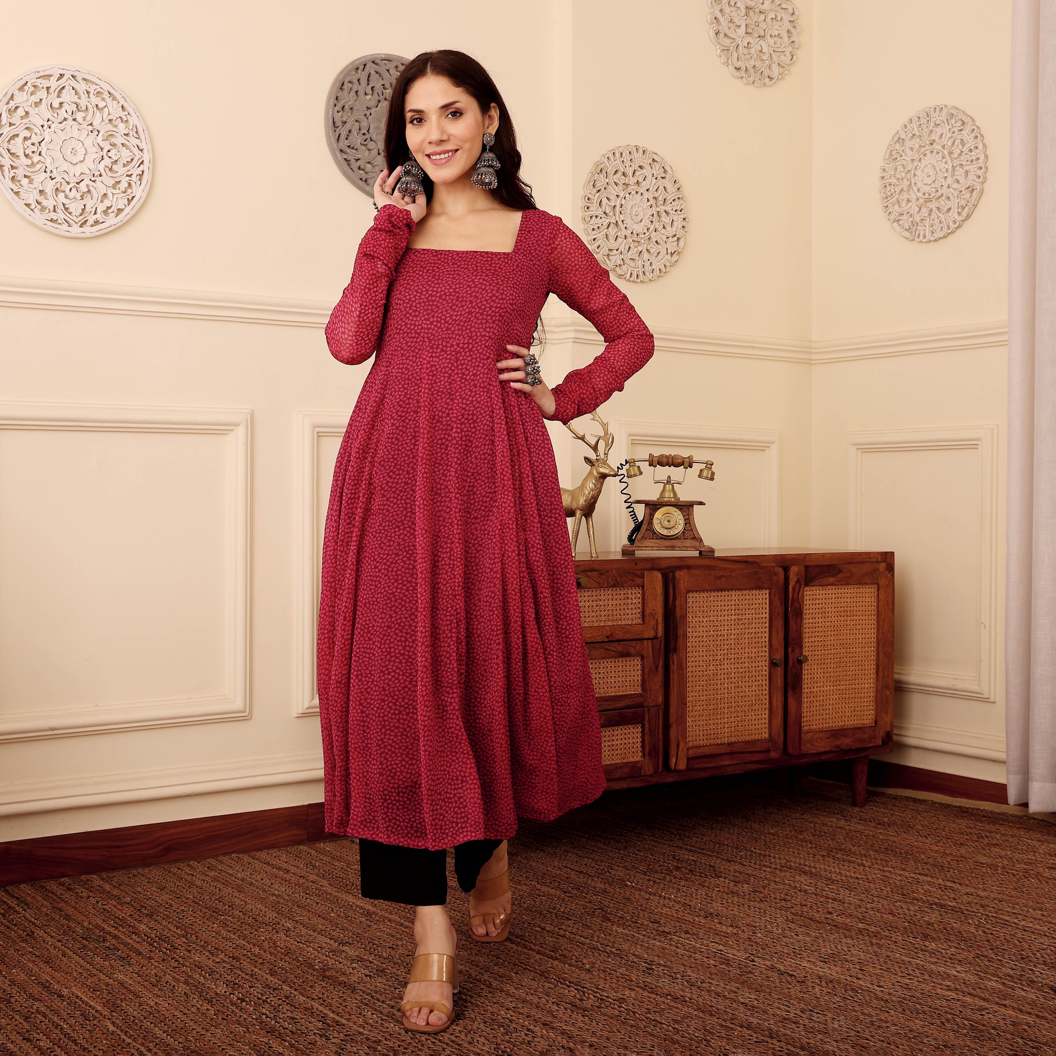 Majira Georgette Kurta