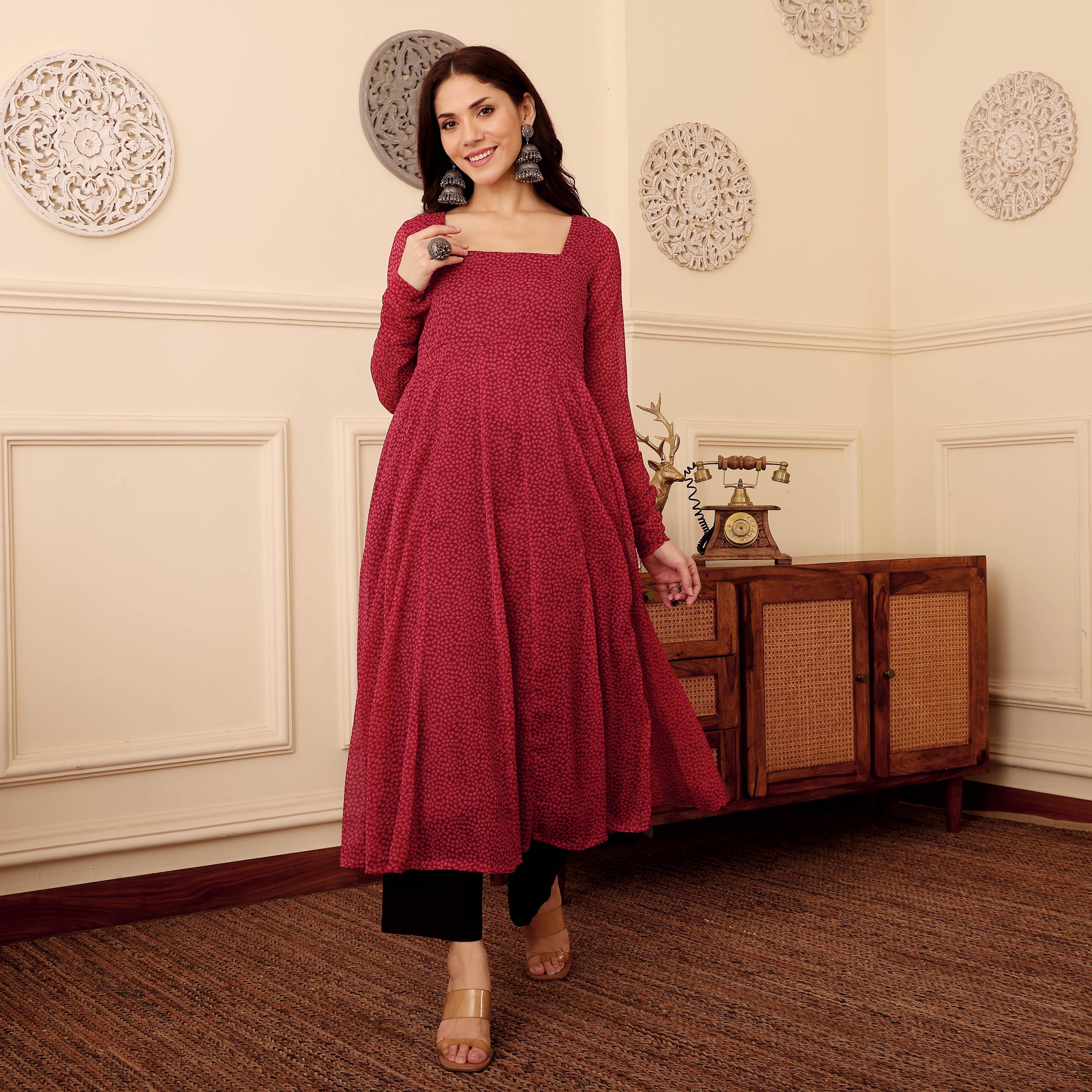 Majira Georgette Kurta
