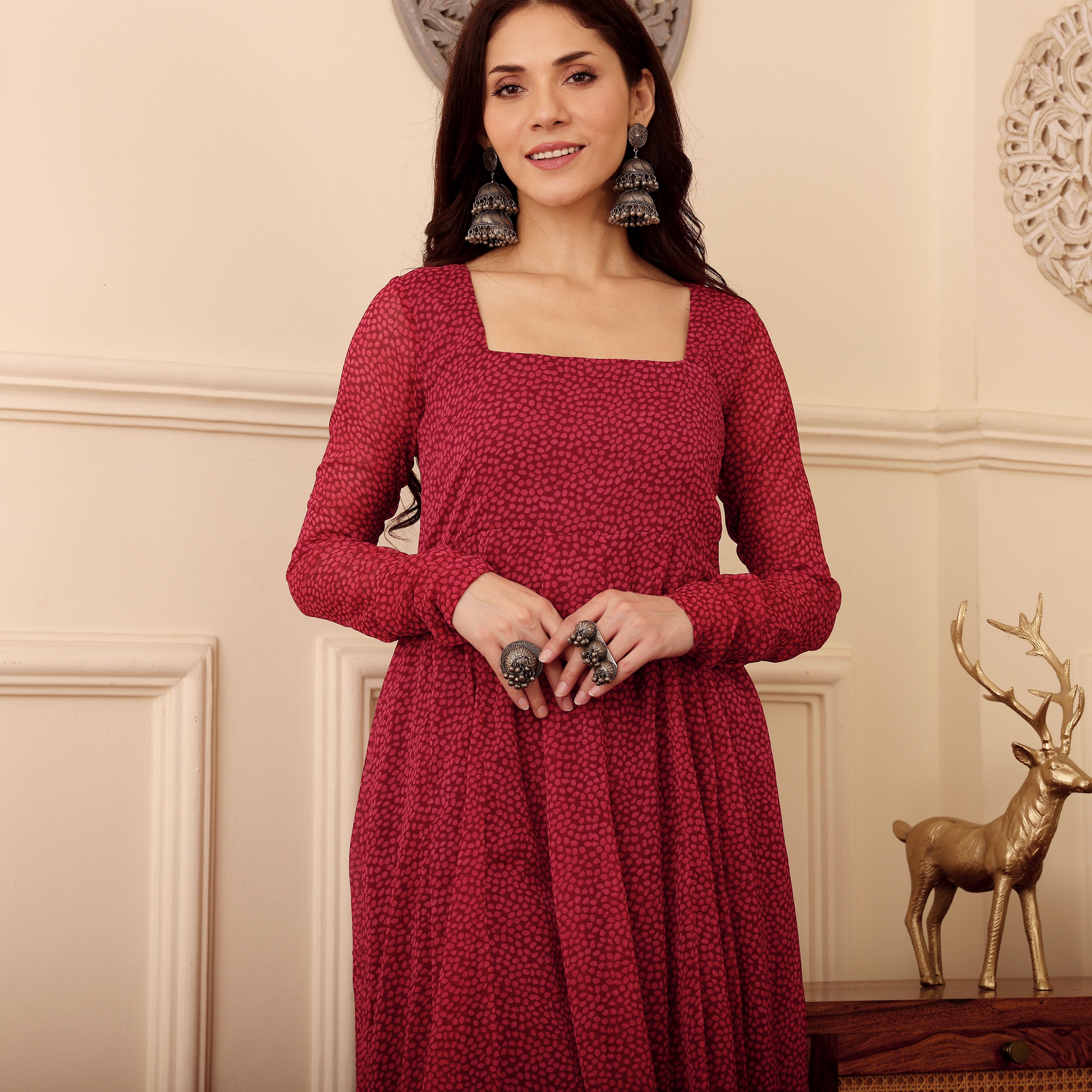 Majira Georgette Kurta