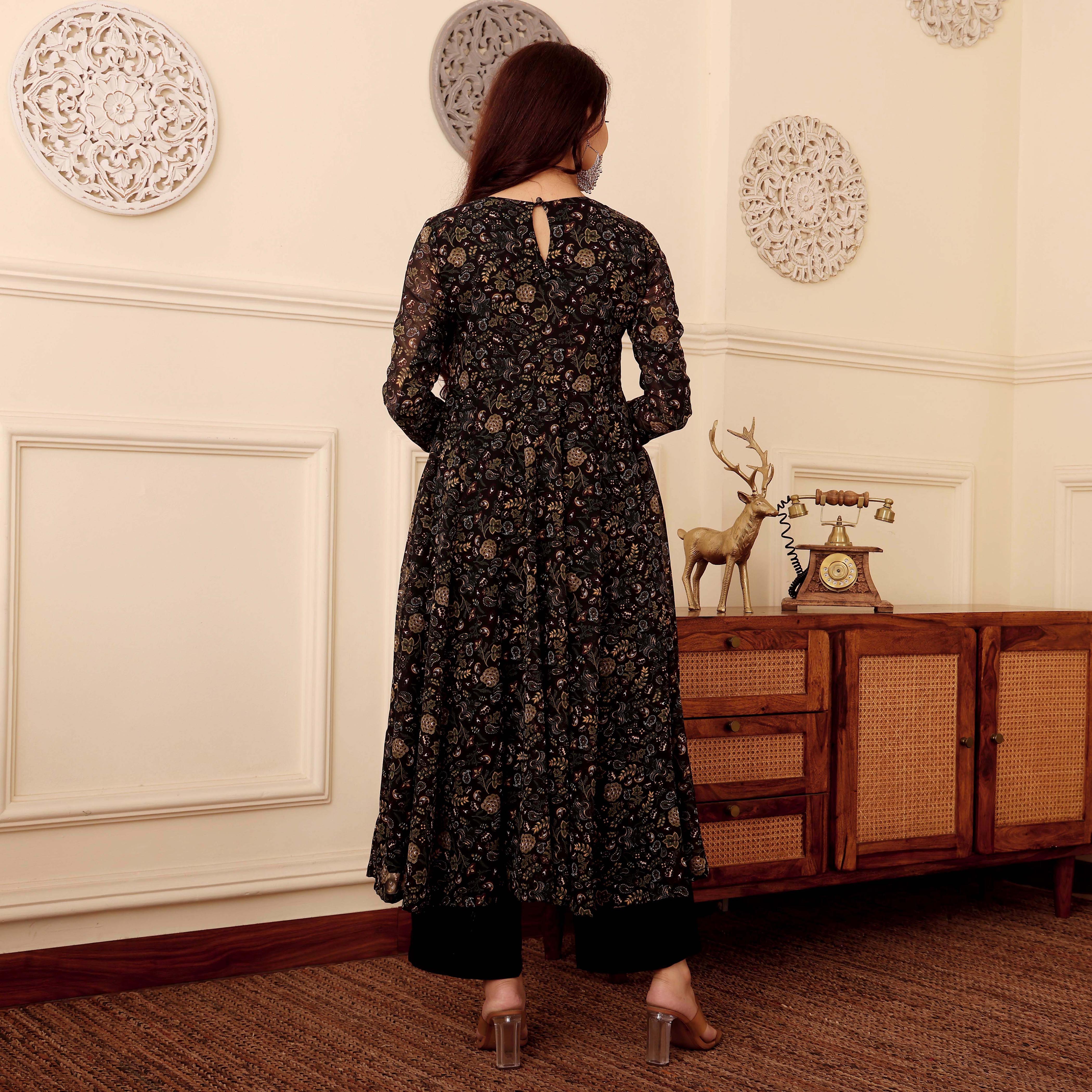 Shajha Georgette Kurta