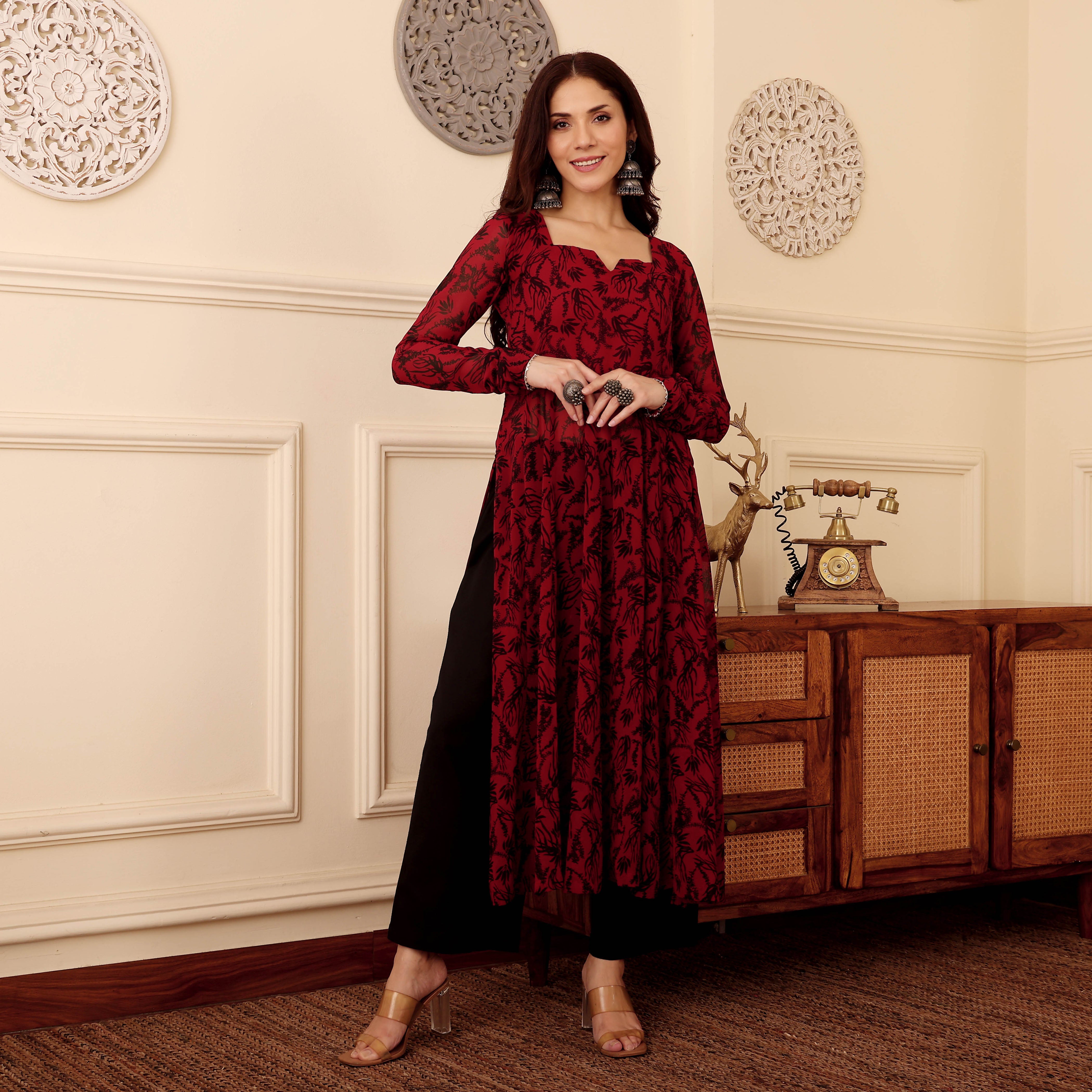 Amrita Georgette Kurta