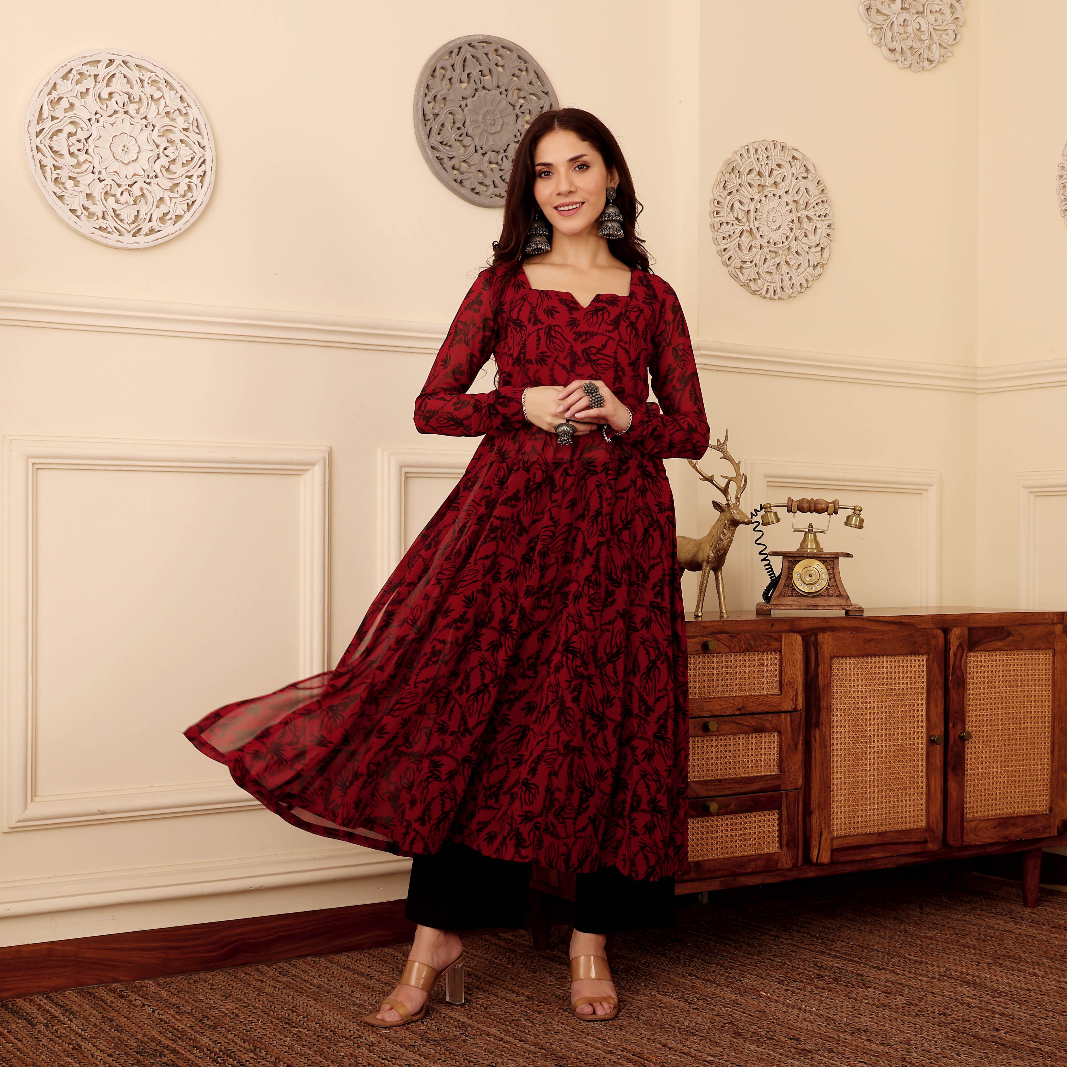 Amrita Georgette Kurta