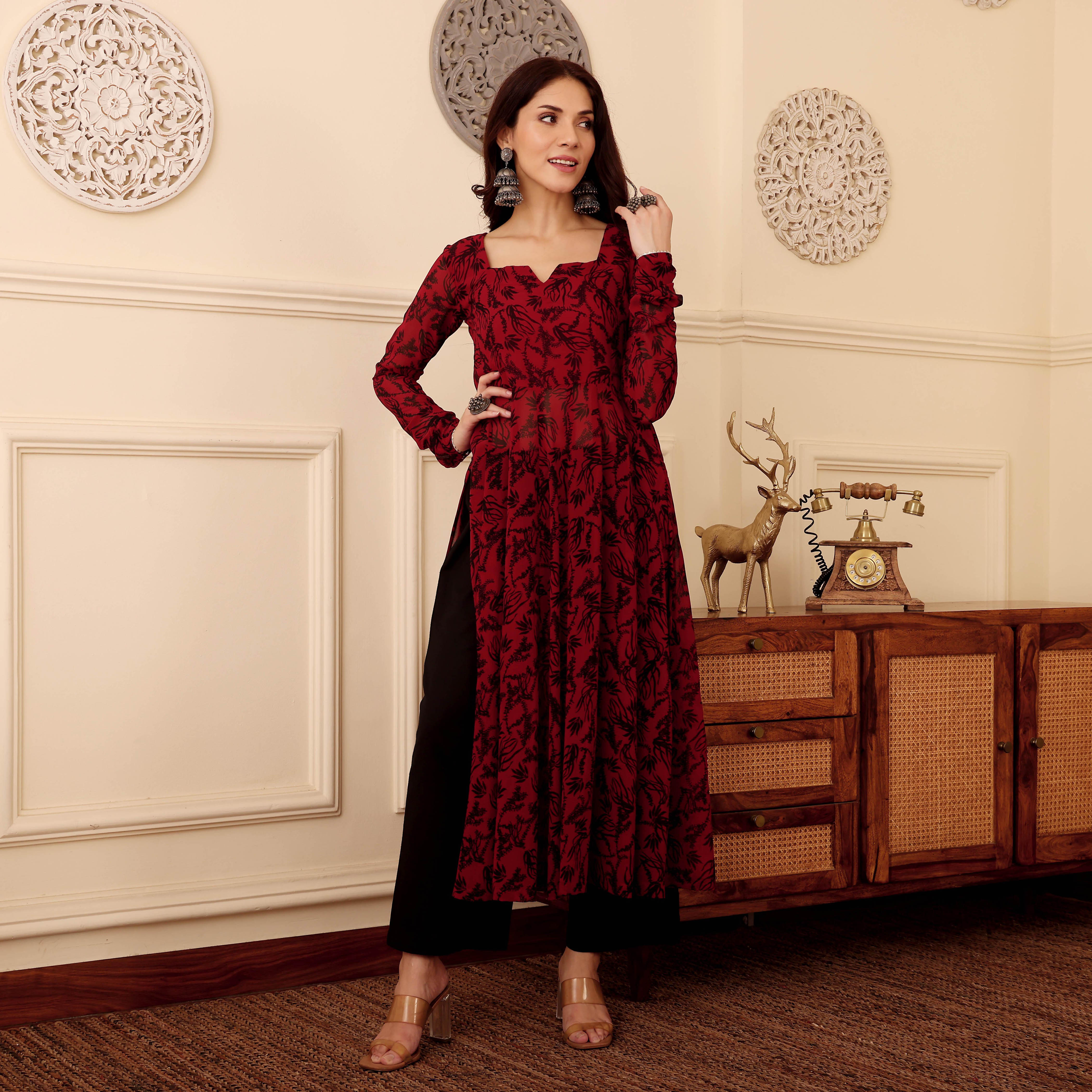 Amrita Georgette Kurta