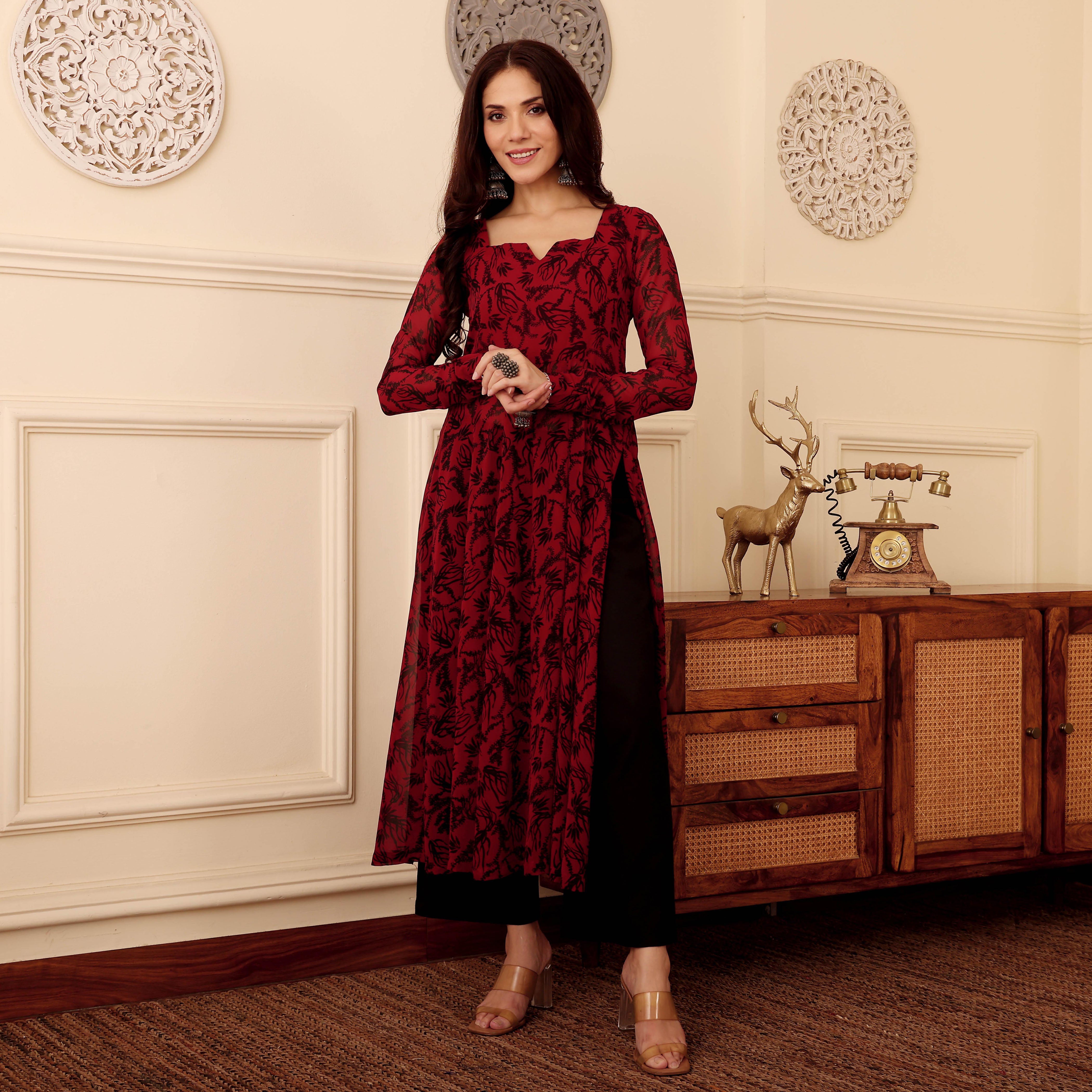 Amrita Georgette Kurta