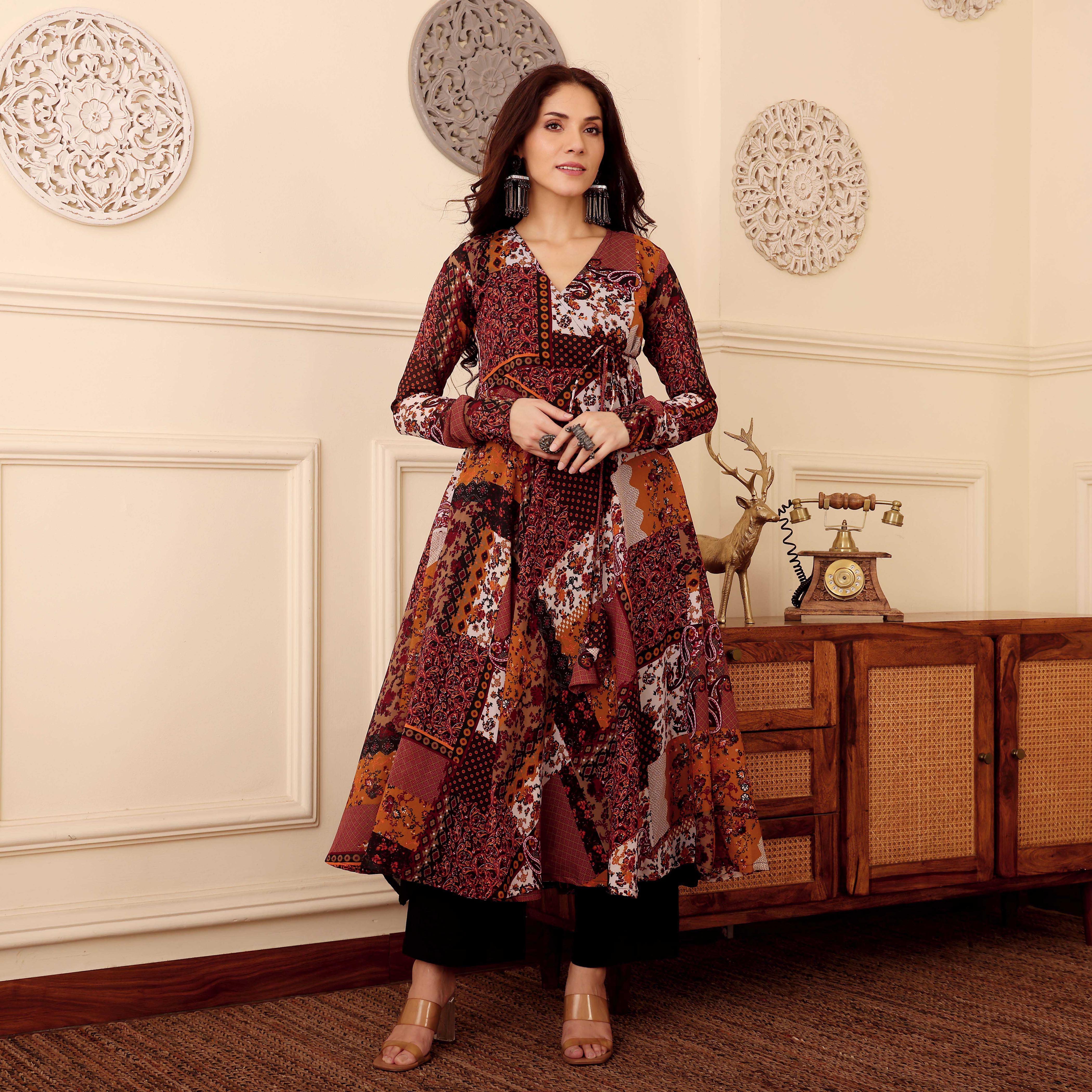 Savida Georgette Kurta