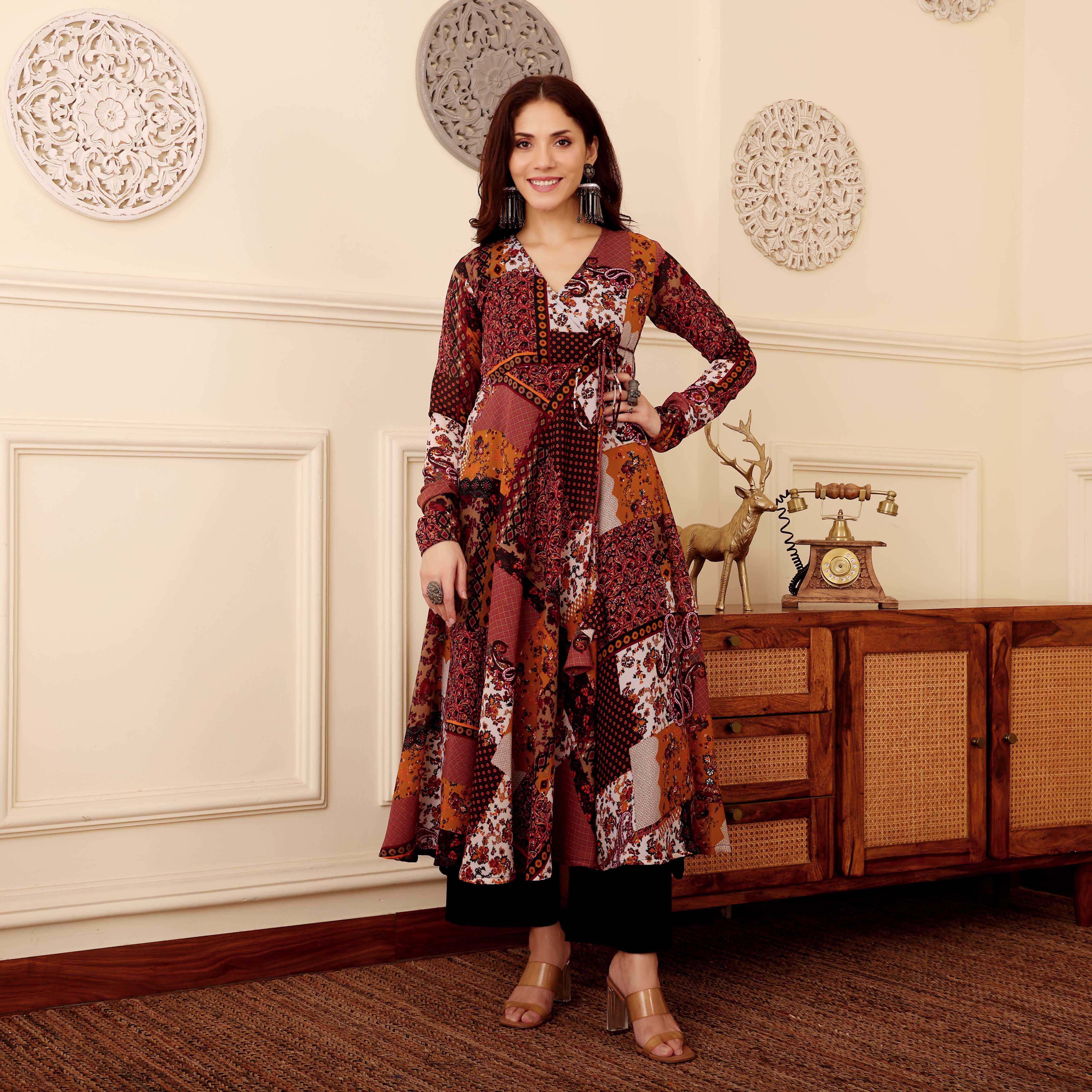 Savida Georgette Kurta