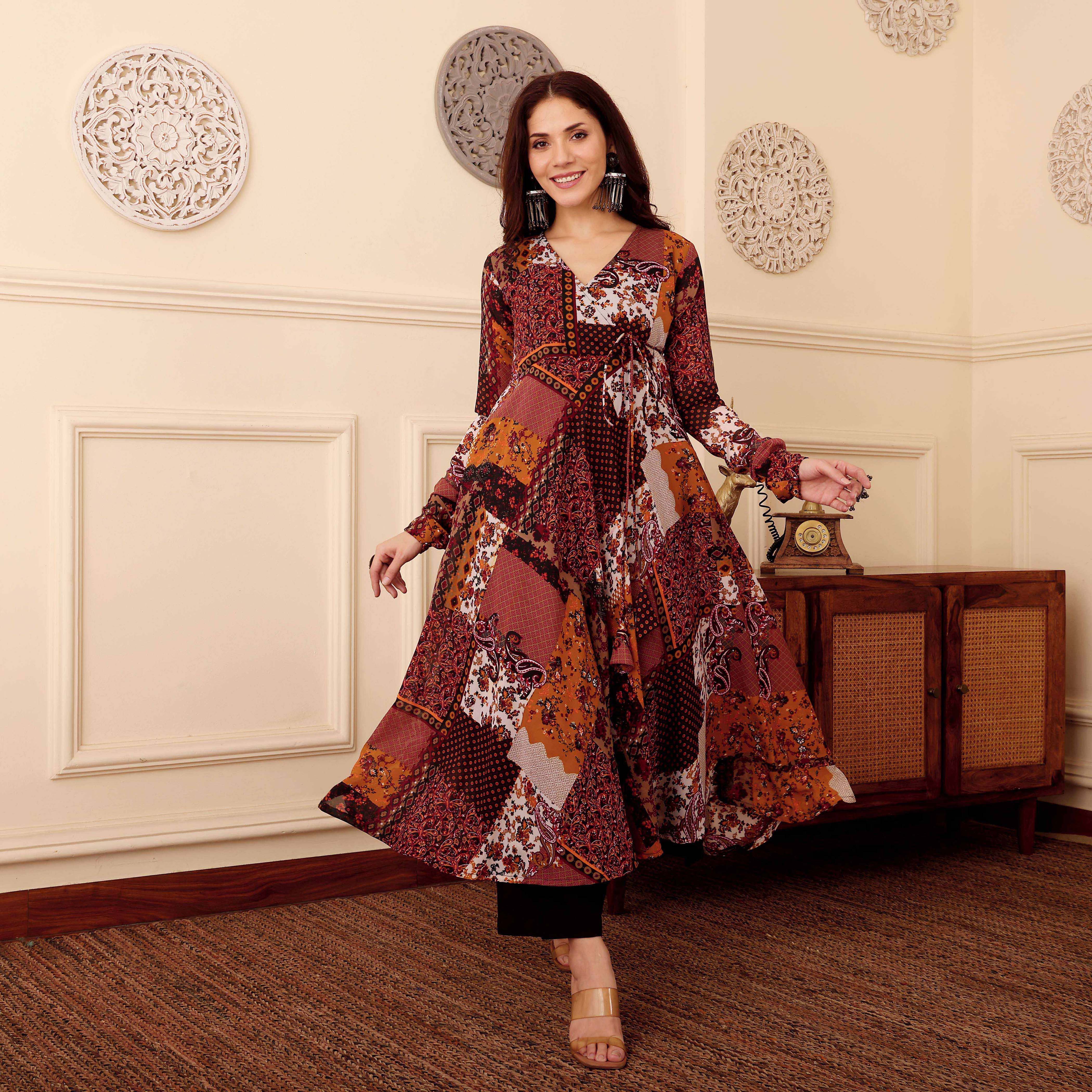 Savida Georgette Kurta