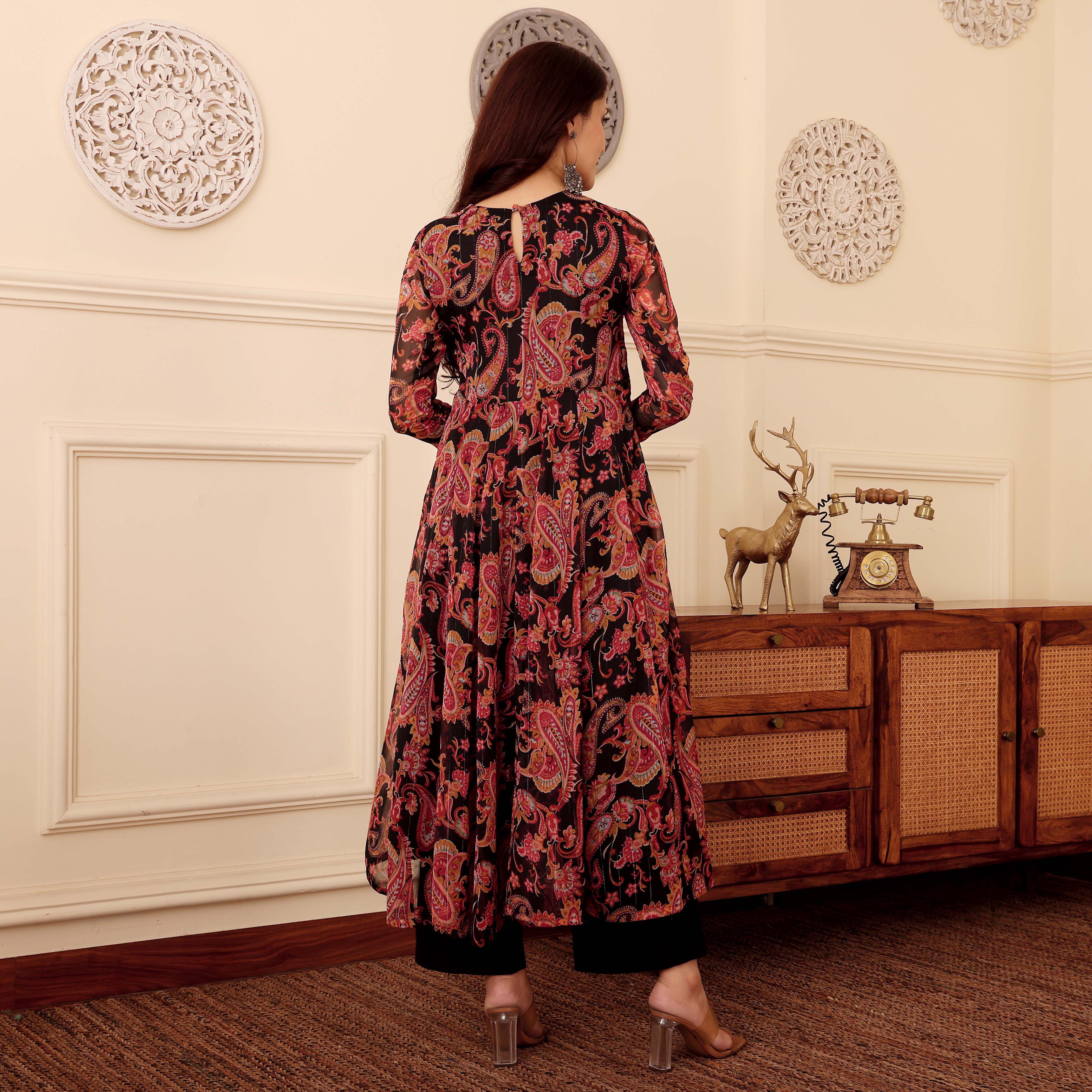 Shura Georgette Kurta