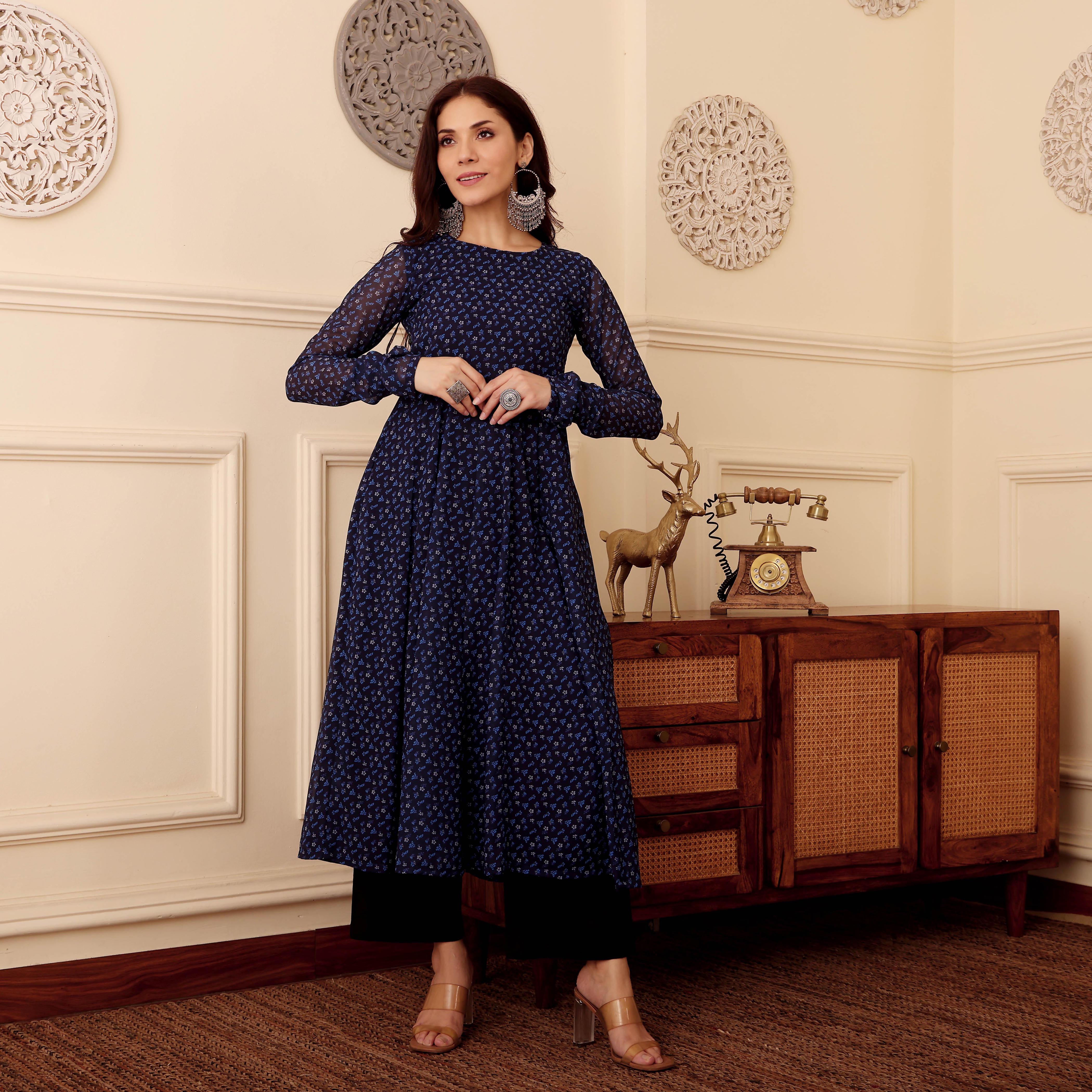 Mita Georgette Kurta