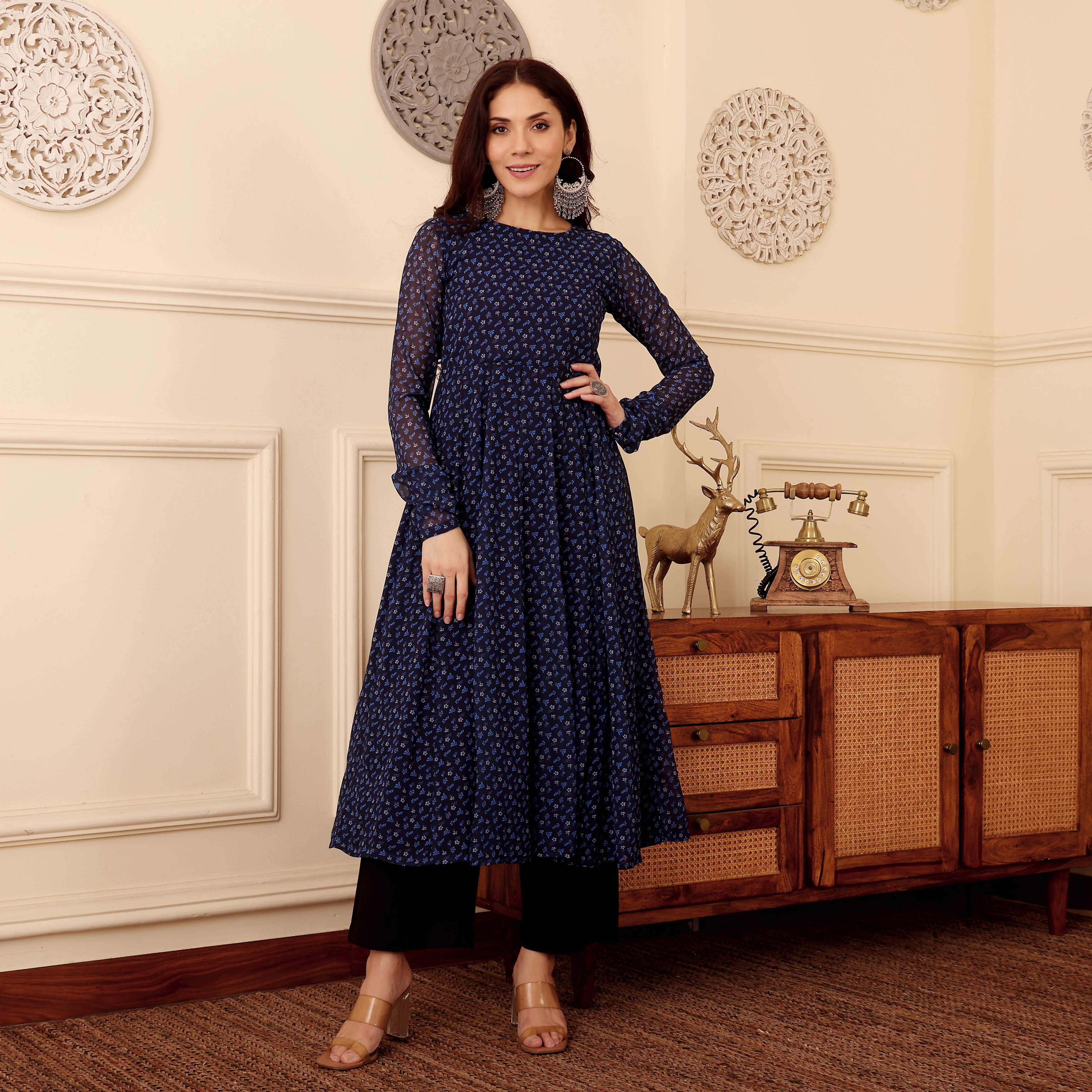 Mita Georgette Kurta