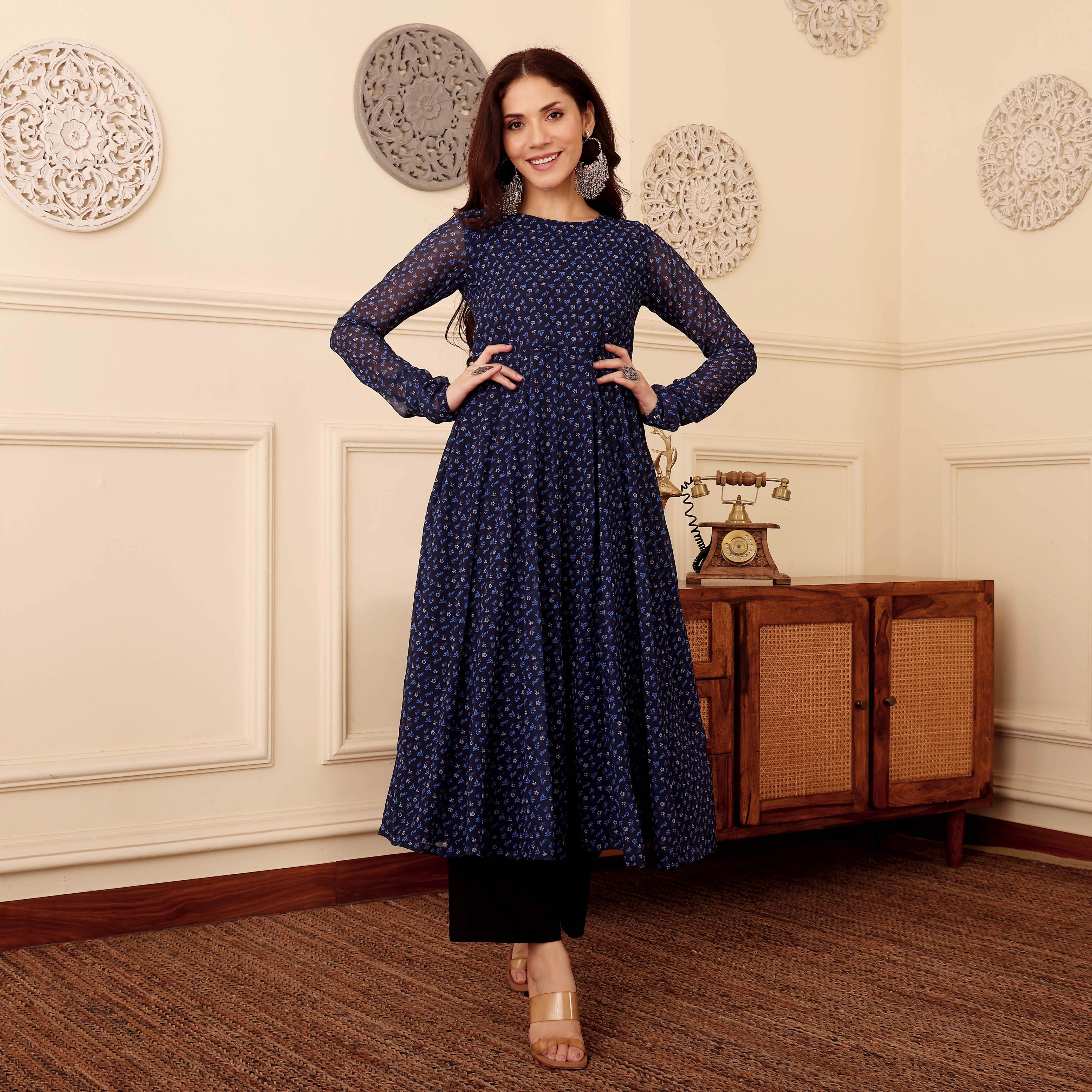 Mita Georgette Kurta