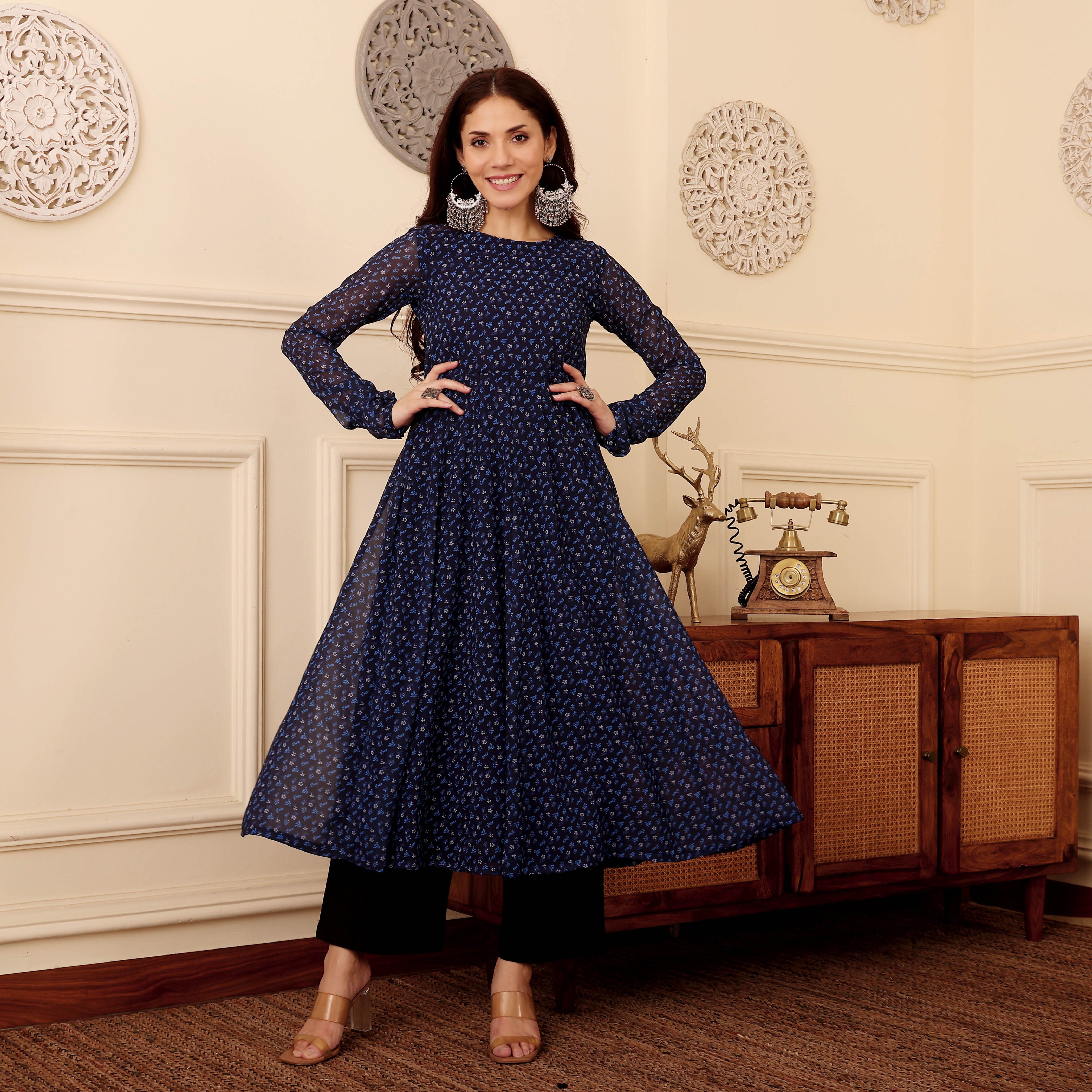 Mita Georgette Kurta