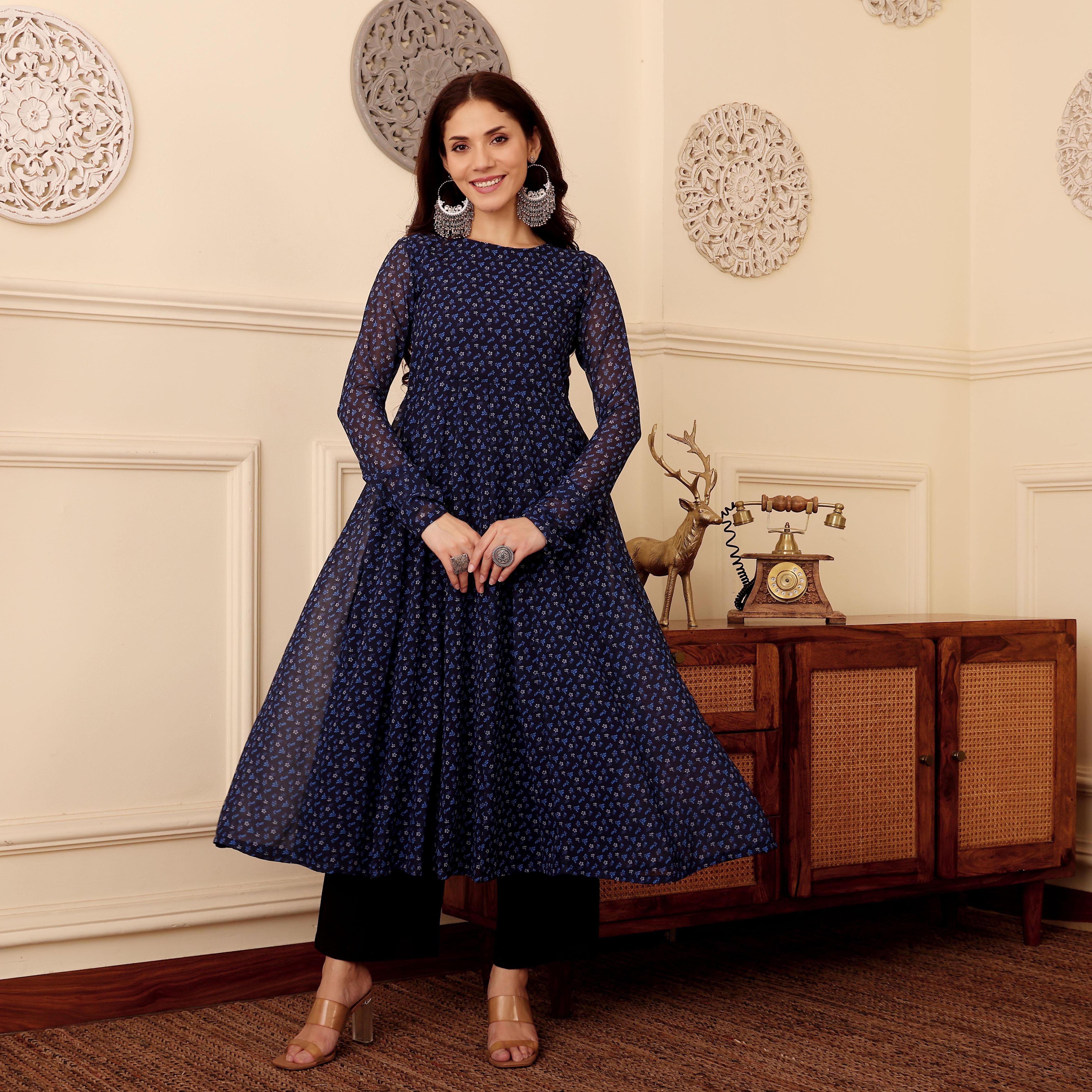 Mita Georgette Kurta