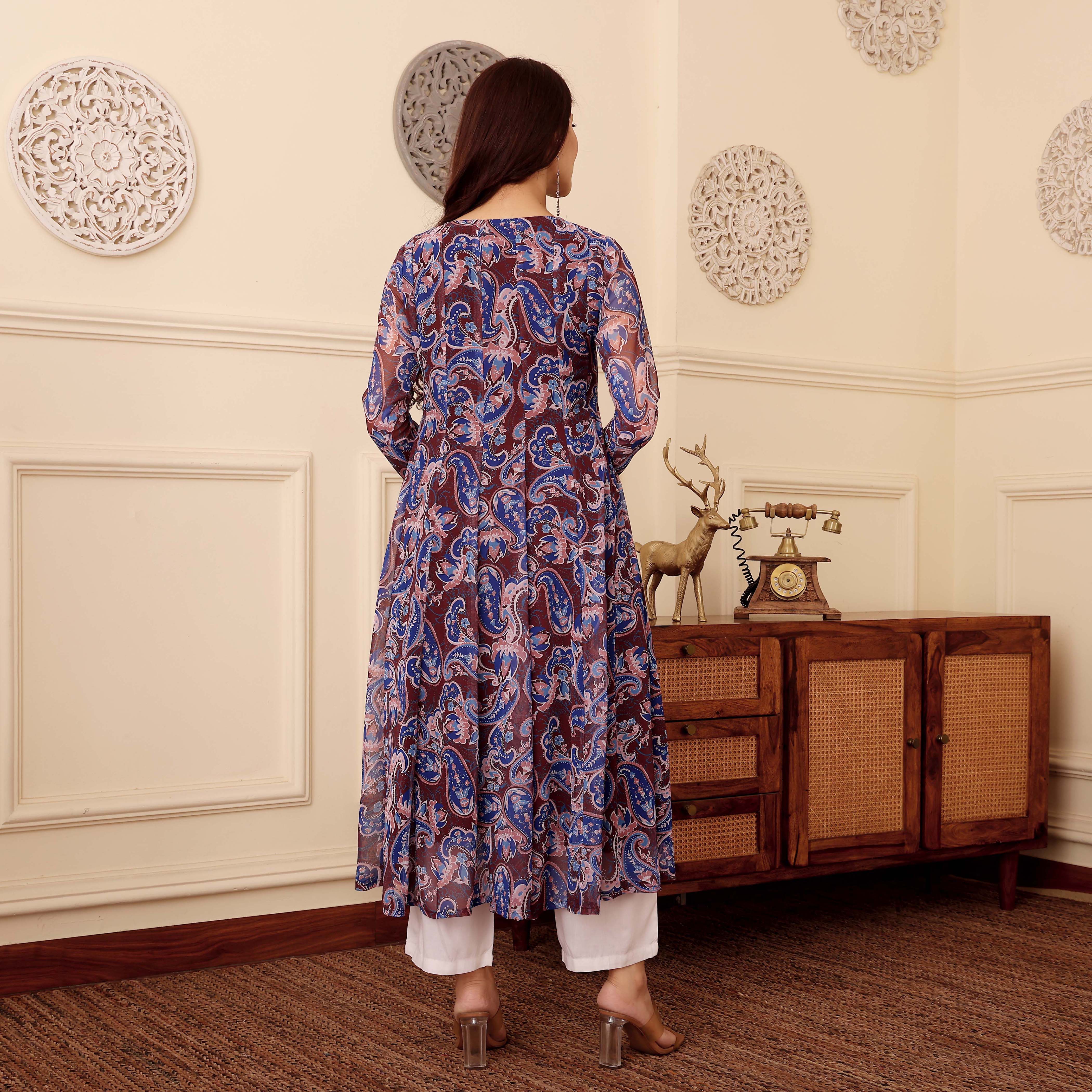 Vanisha Georgette Kurta