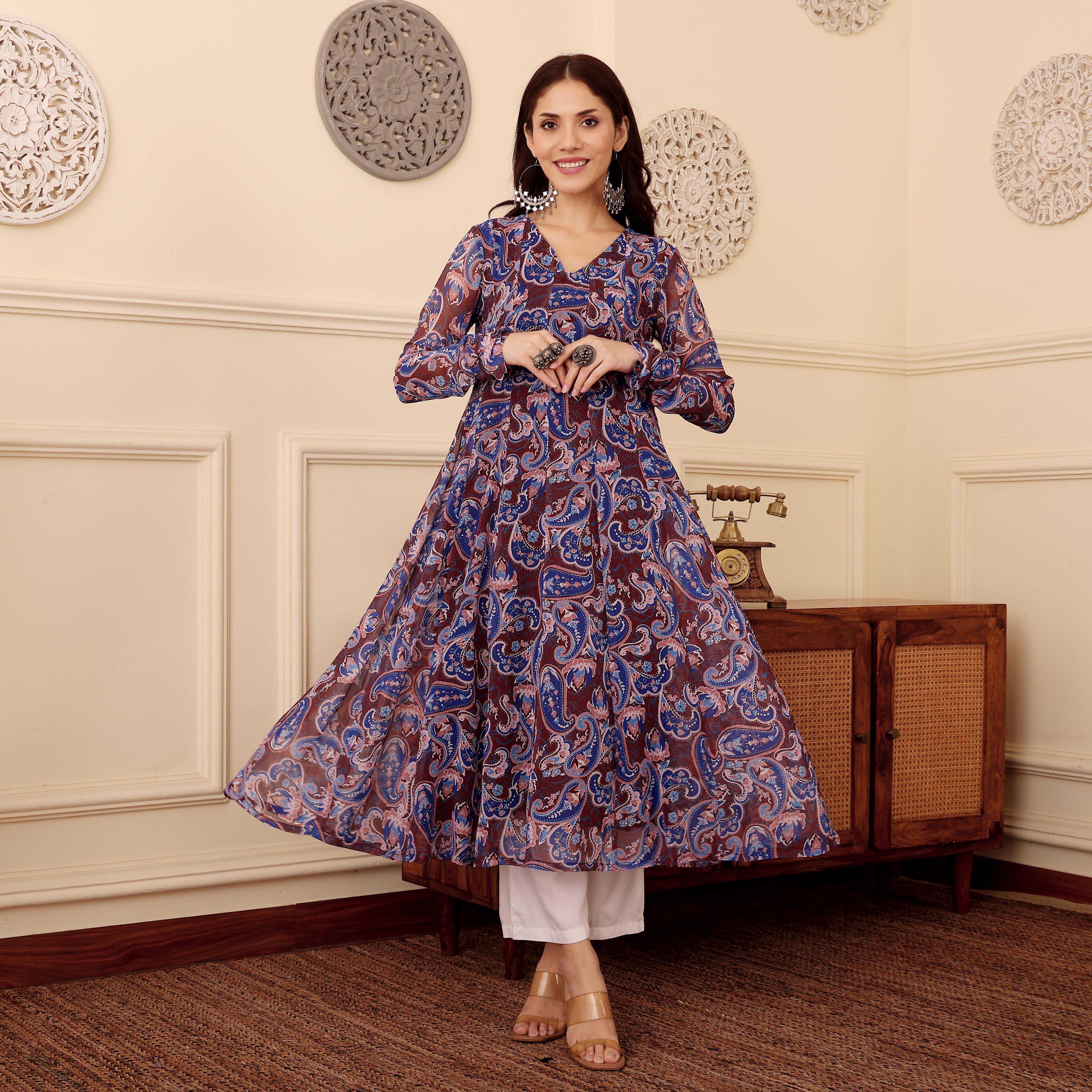 Vanisha Georgette Kurta