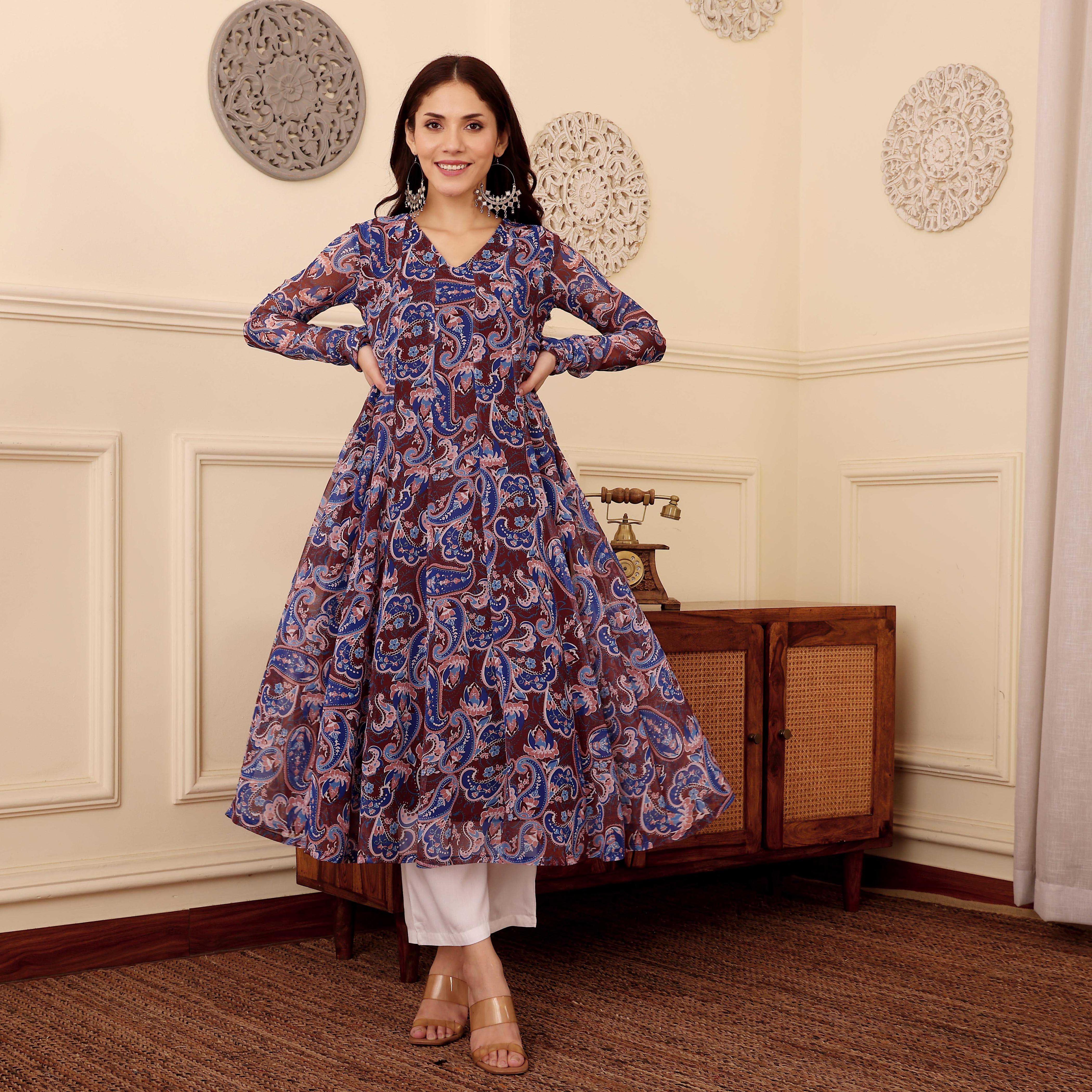 Vanisha Georgette Kurta