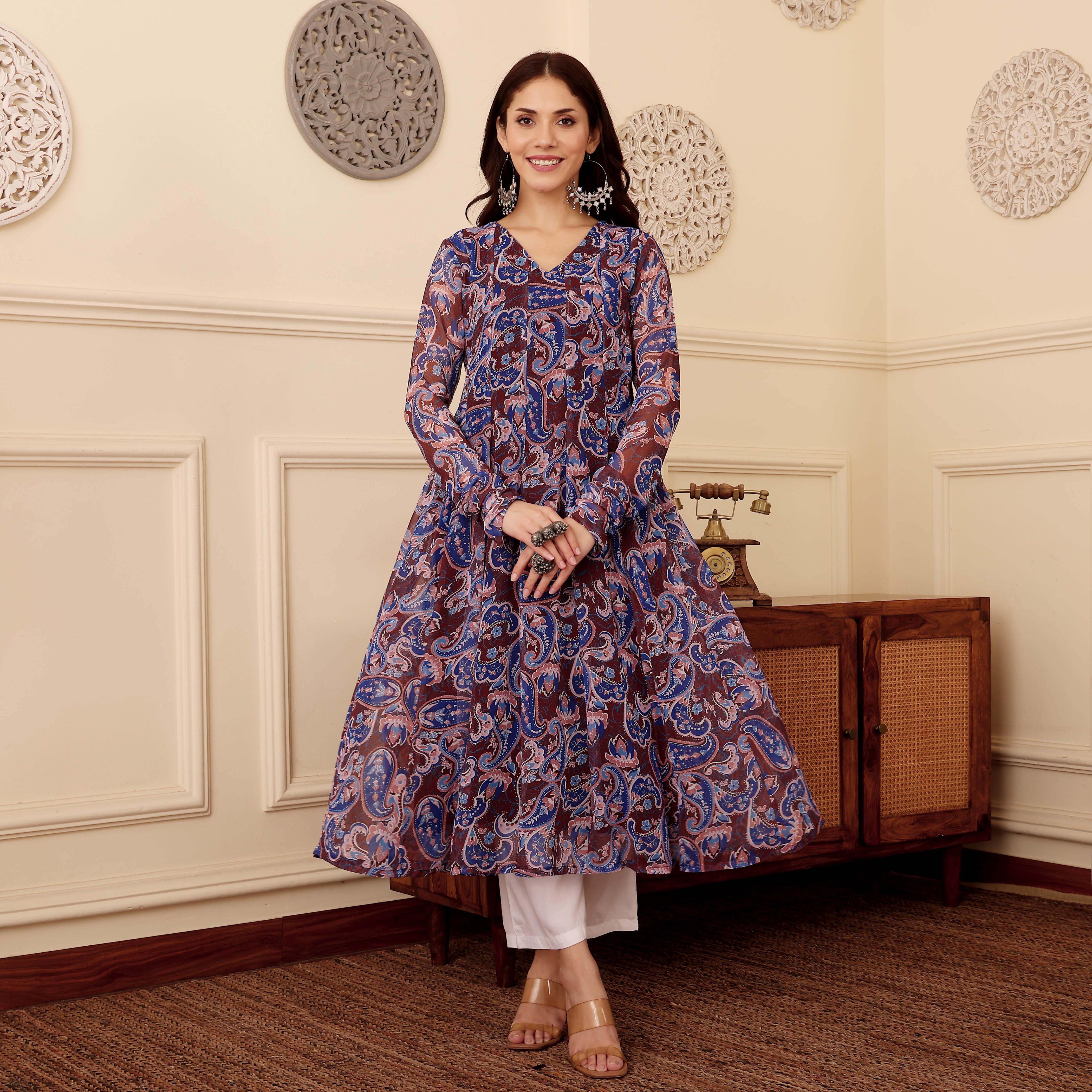Vanisha Georgette Kurta