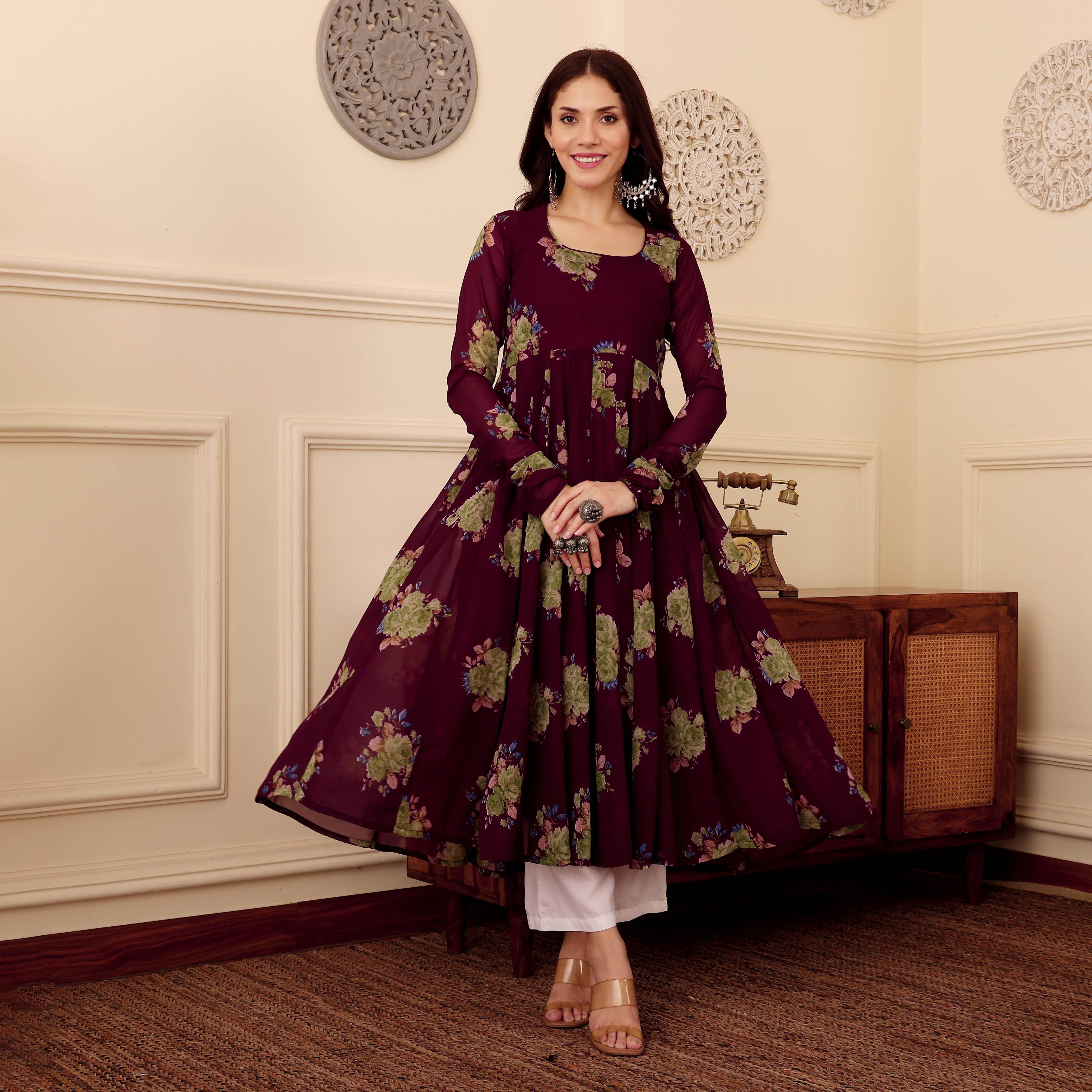 Yava Georgette Kurta