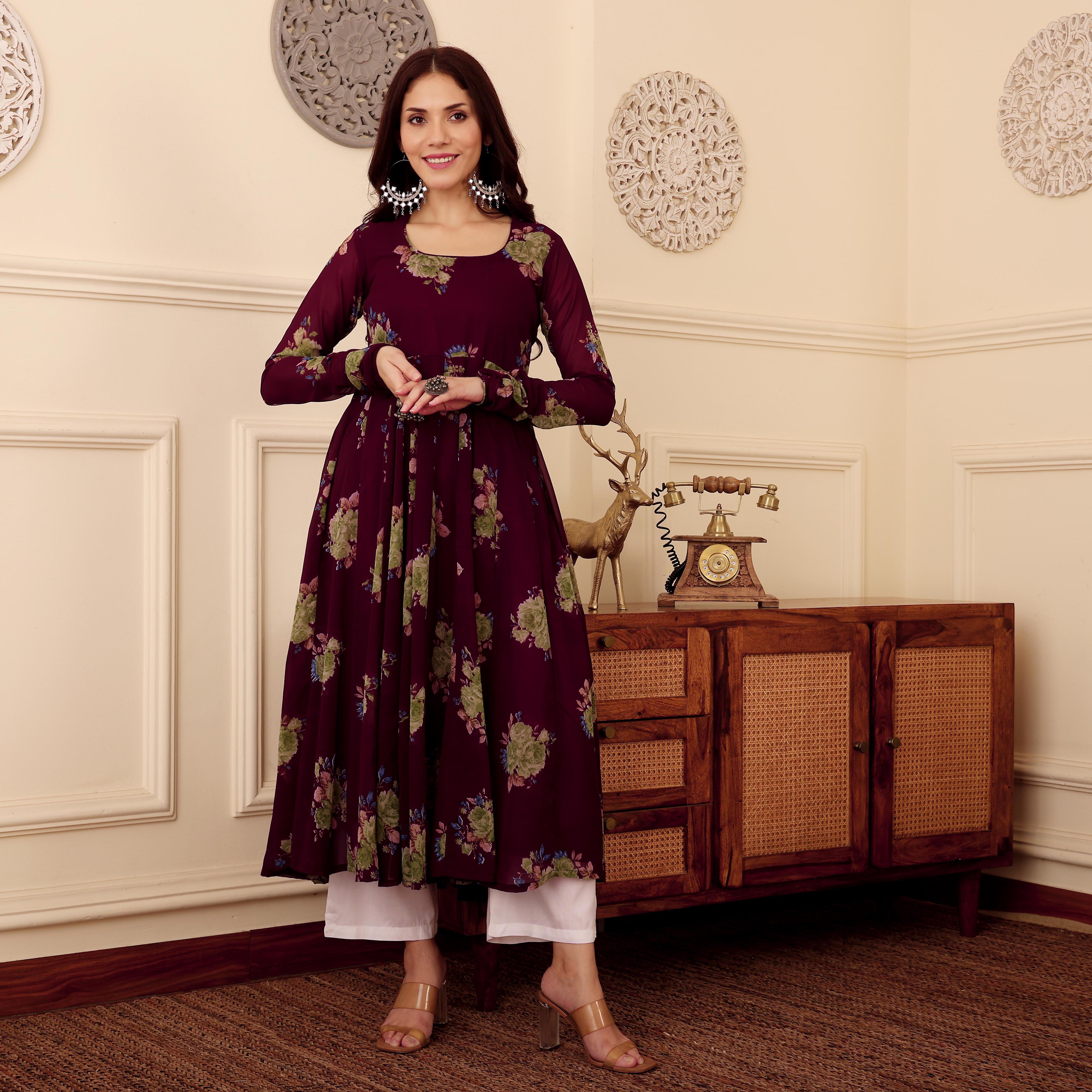 Yava Georgette Kurta