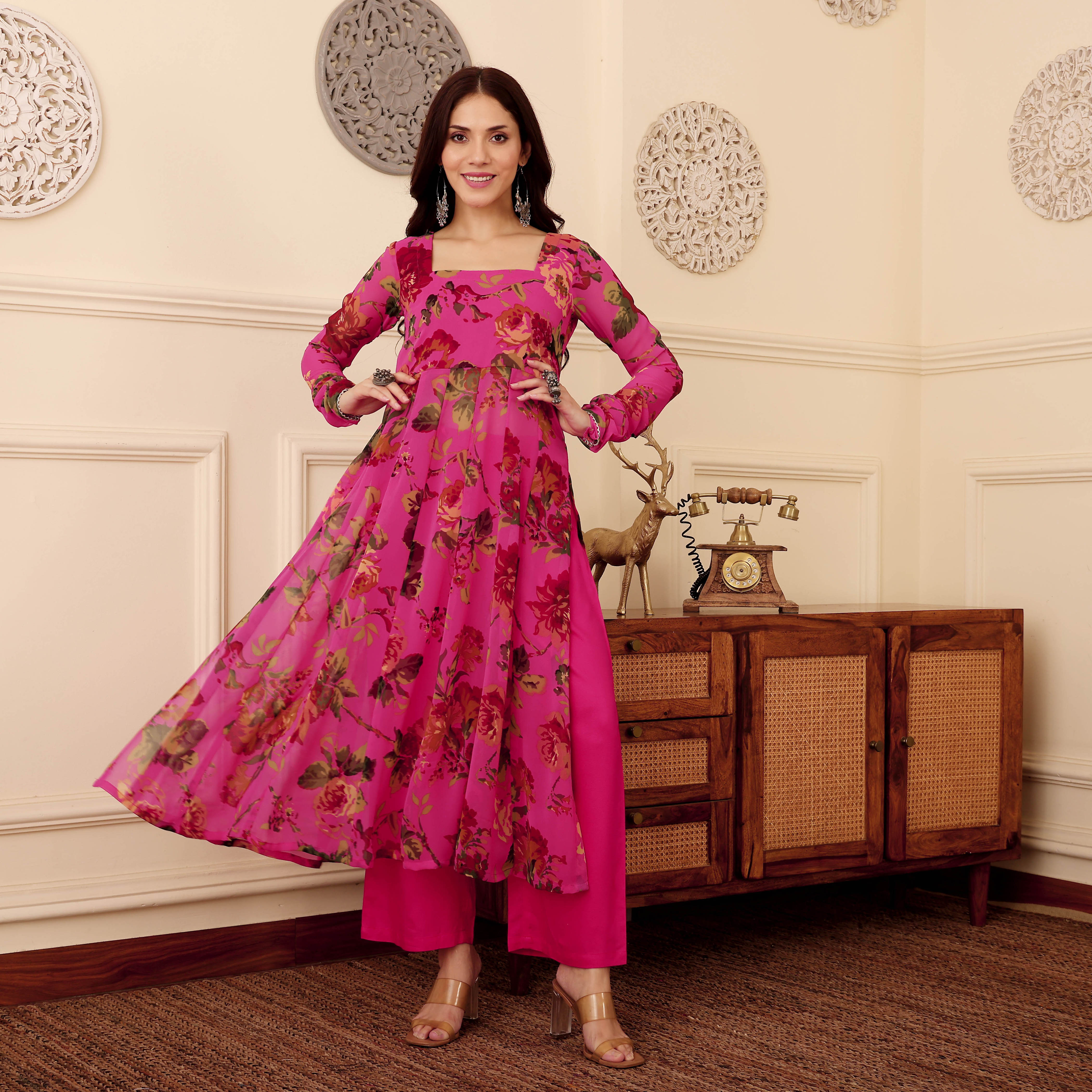 Masisa Georgette Kurta