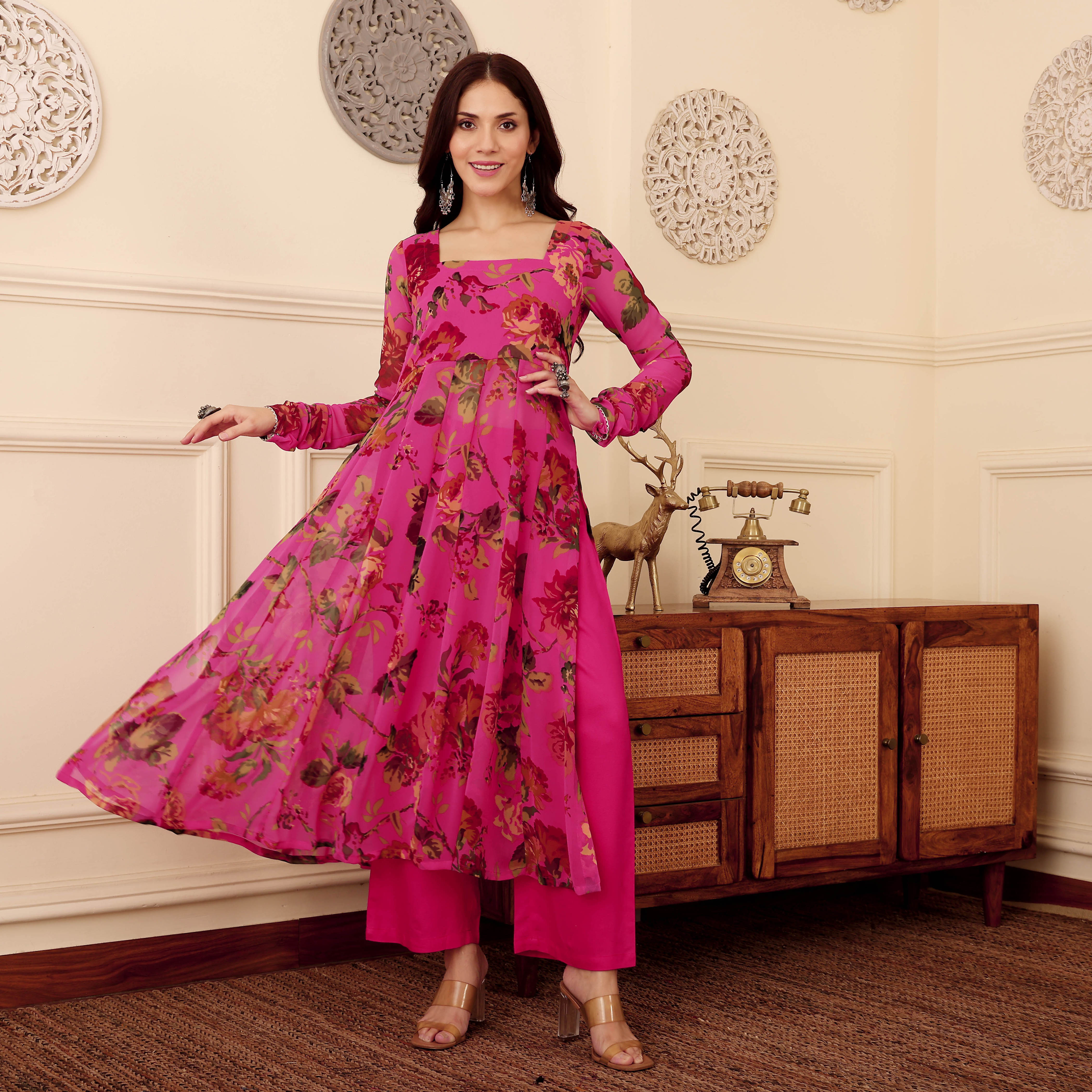 Masisa Georgette Kurta