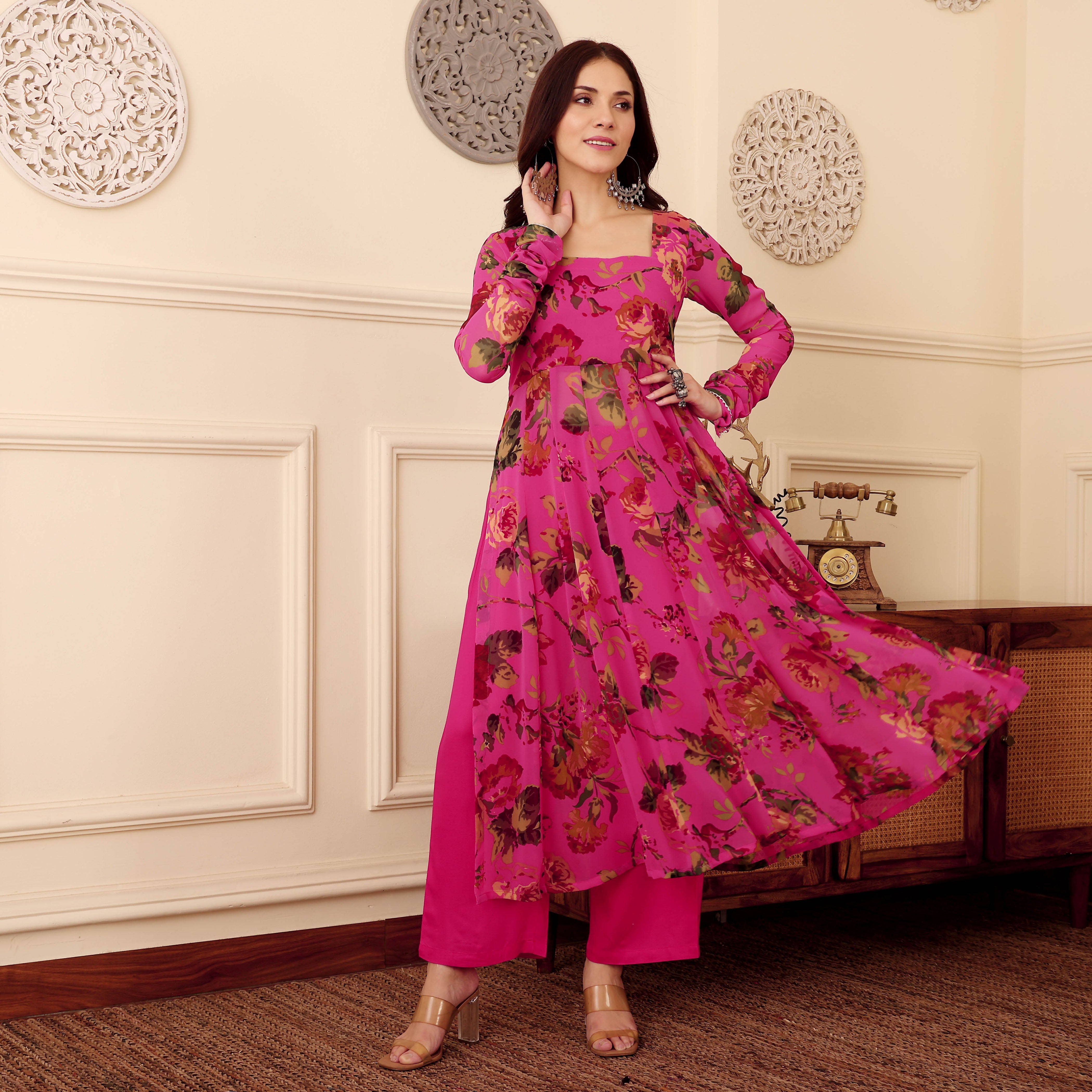 Masisa Georgette Kurta