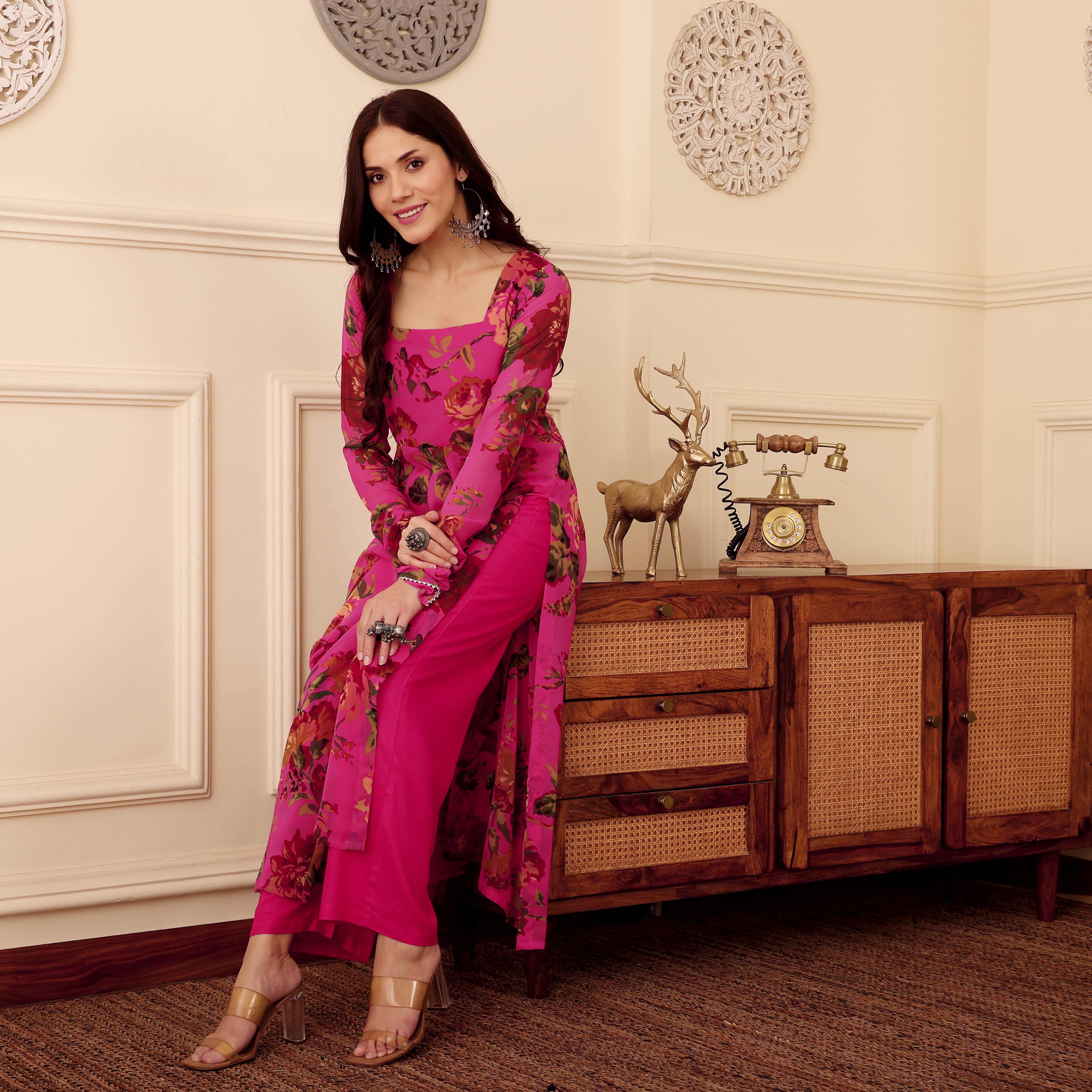 Masisa Georgette Kurta