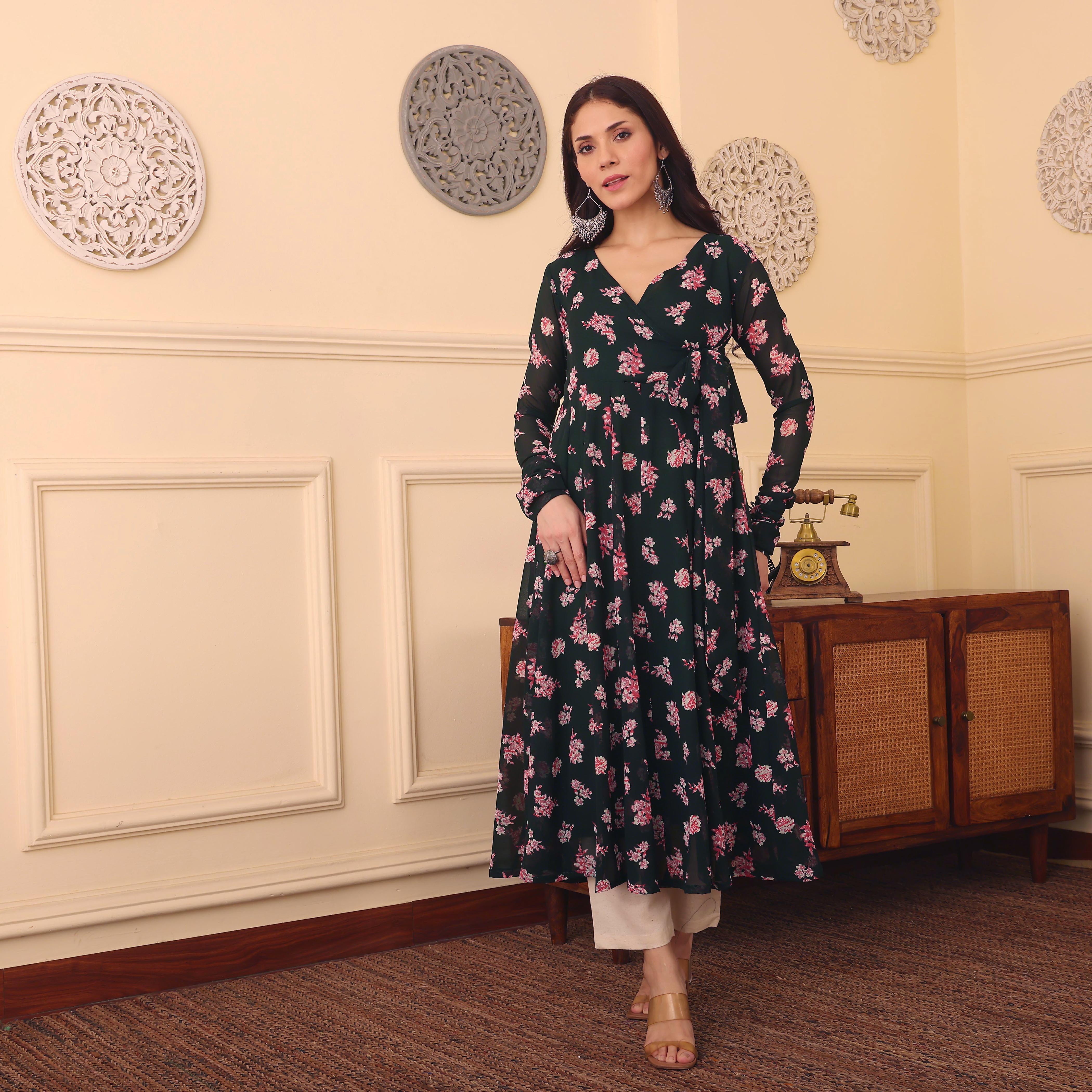 Fai Georgette Kurta