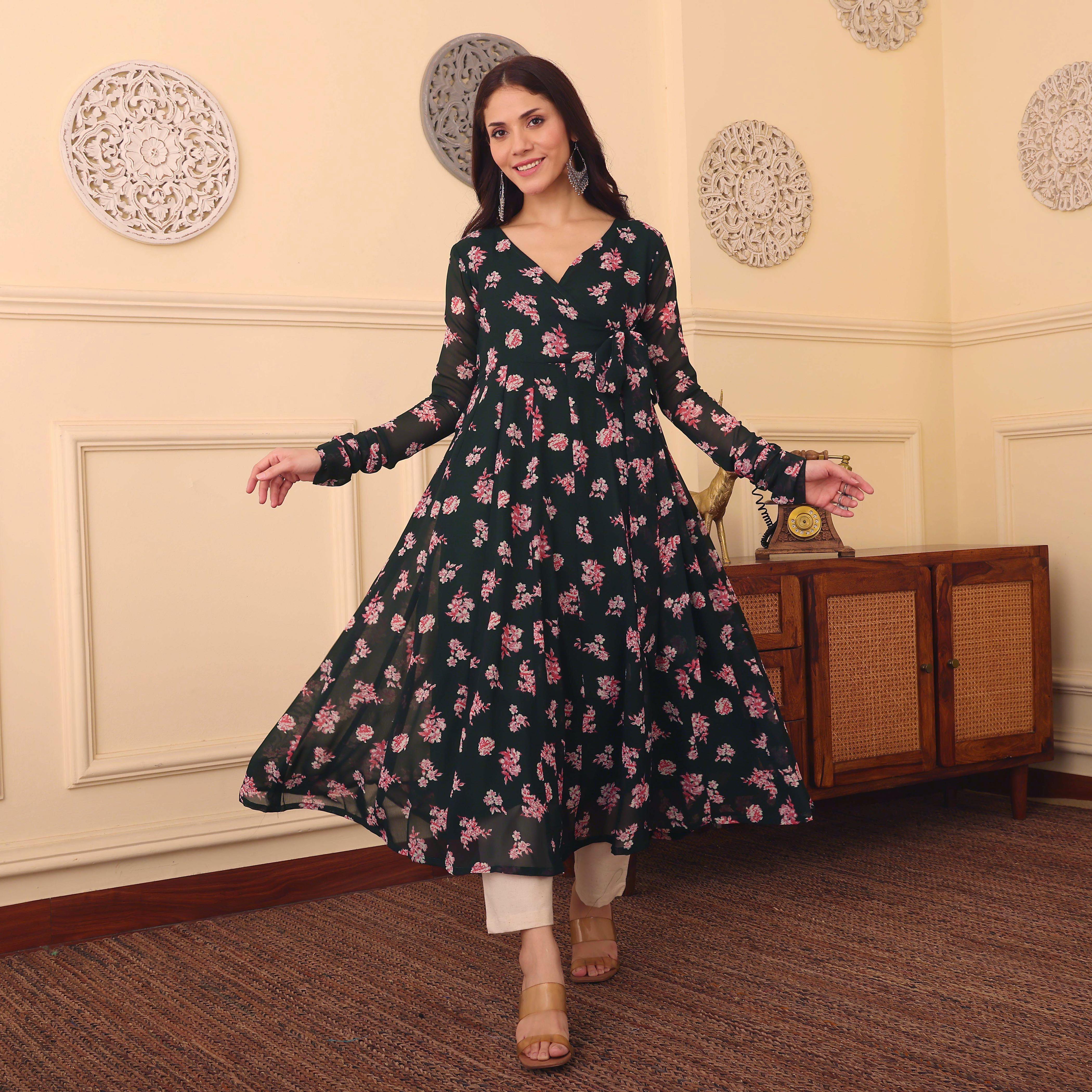 Fai Georgette Kurta