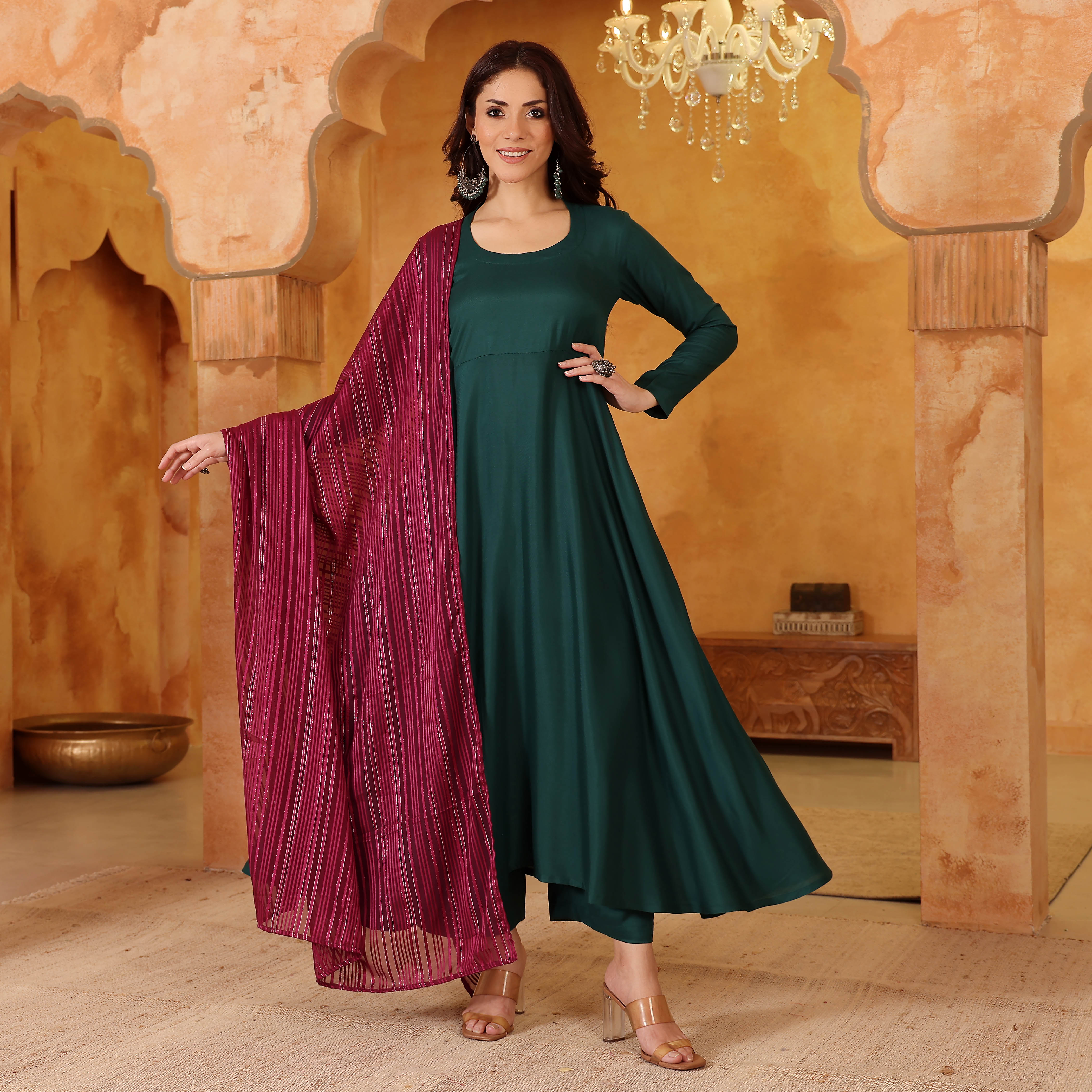 Kanika  Rayon  Suit Set