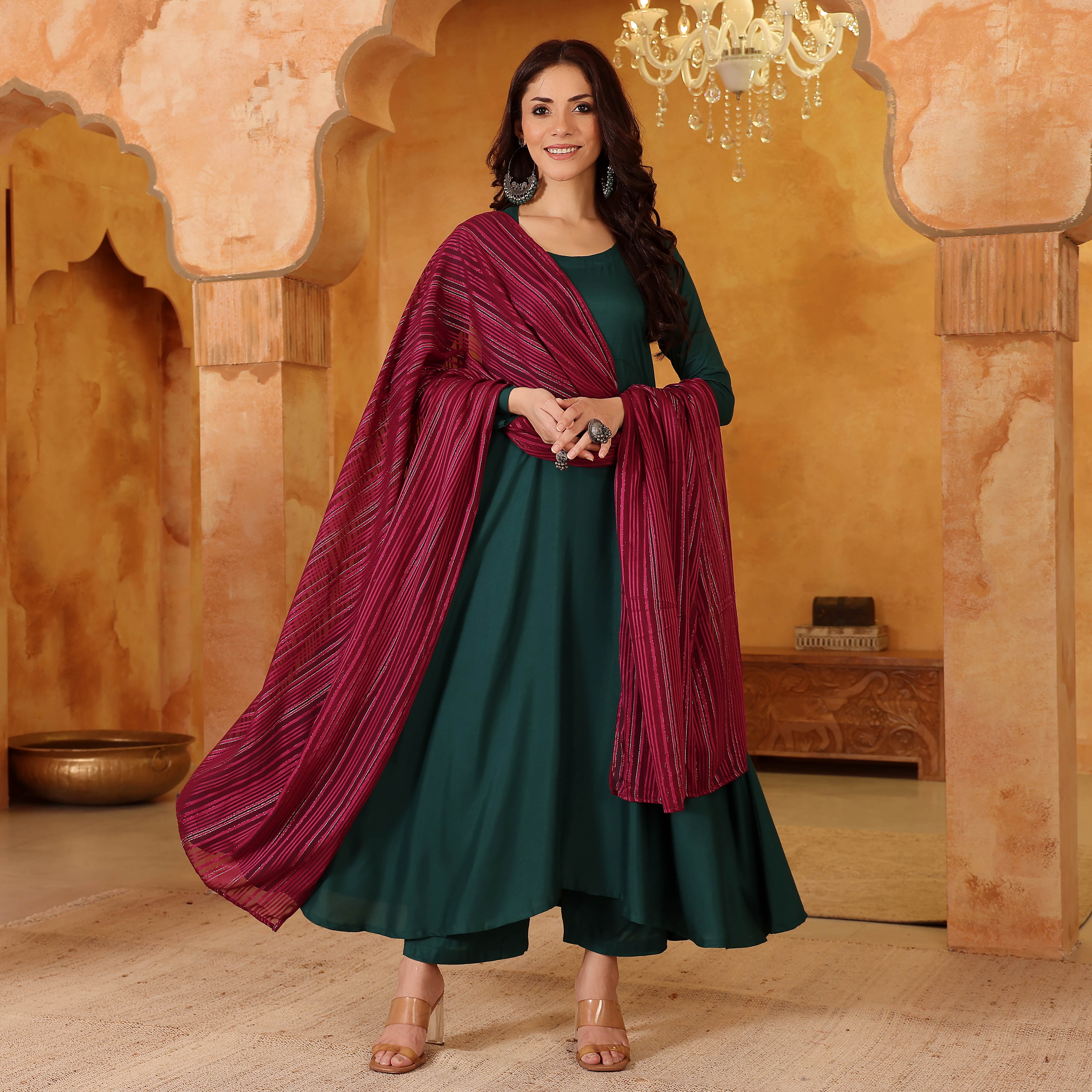 Kanika  Rayon  Suit Set