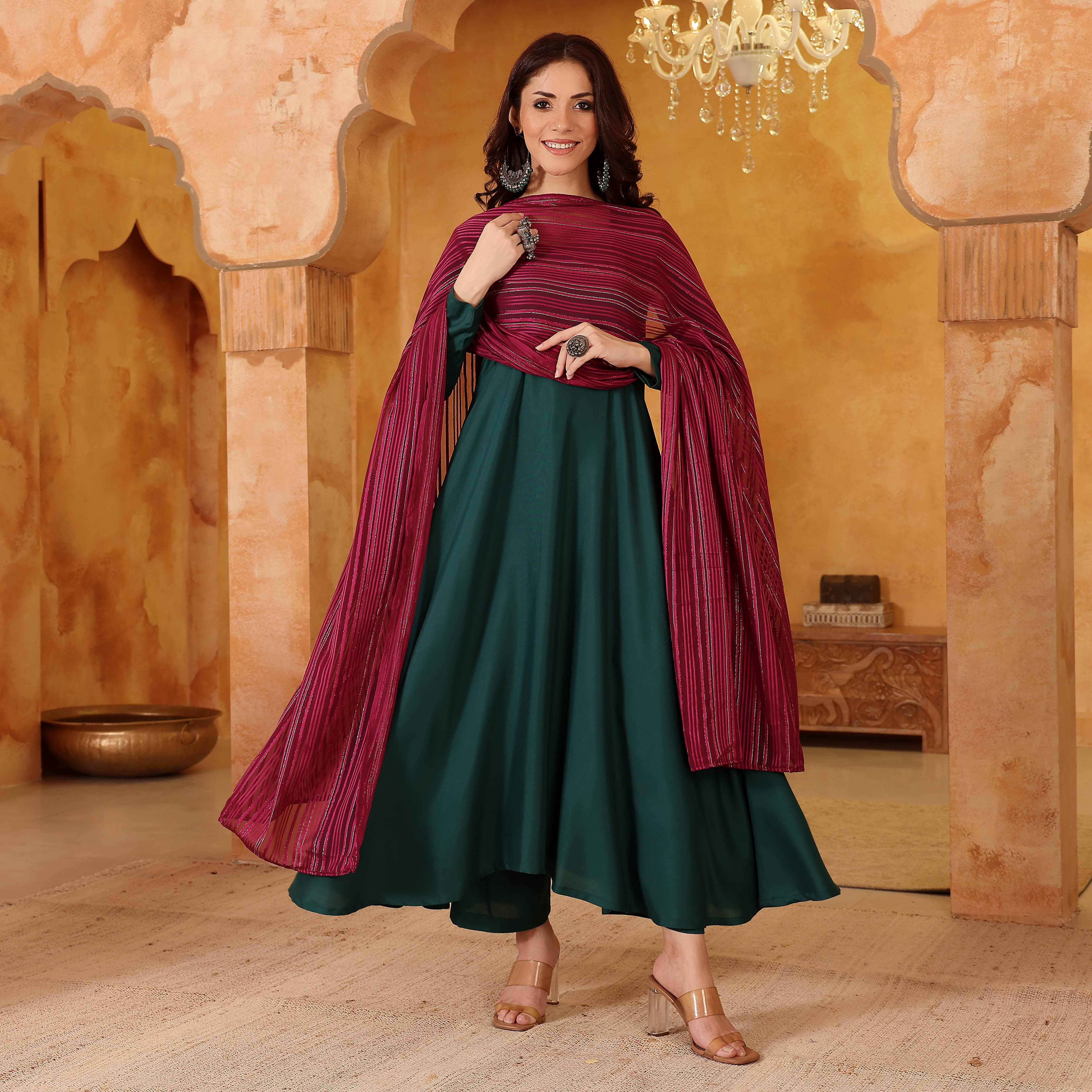 Kanika  Rayon  Suit Set