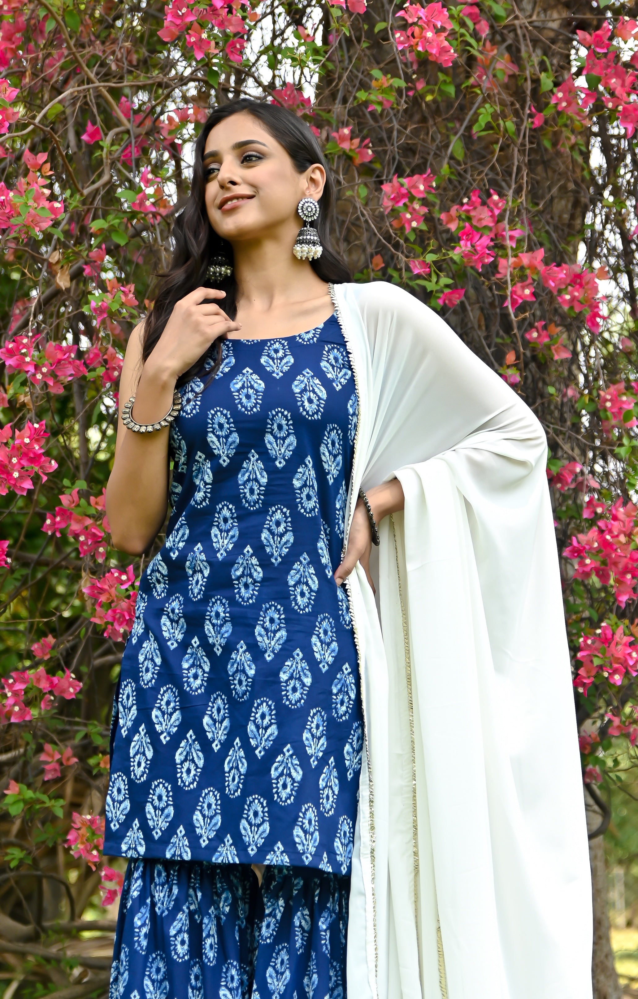 Aprajita indigo set