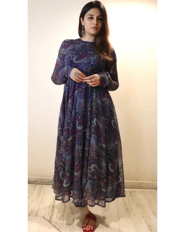 Zina Paisley Kameez