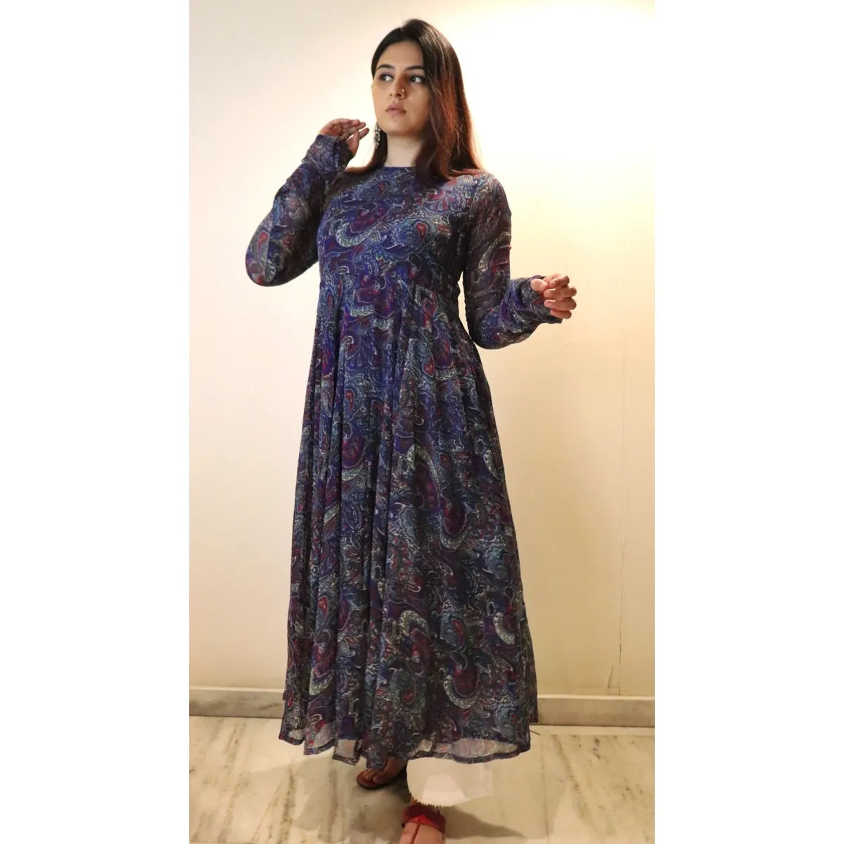 Zina Paisley Kameez