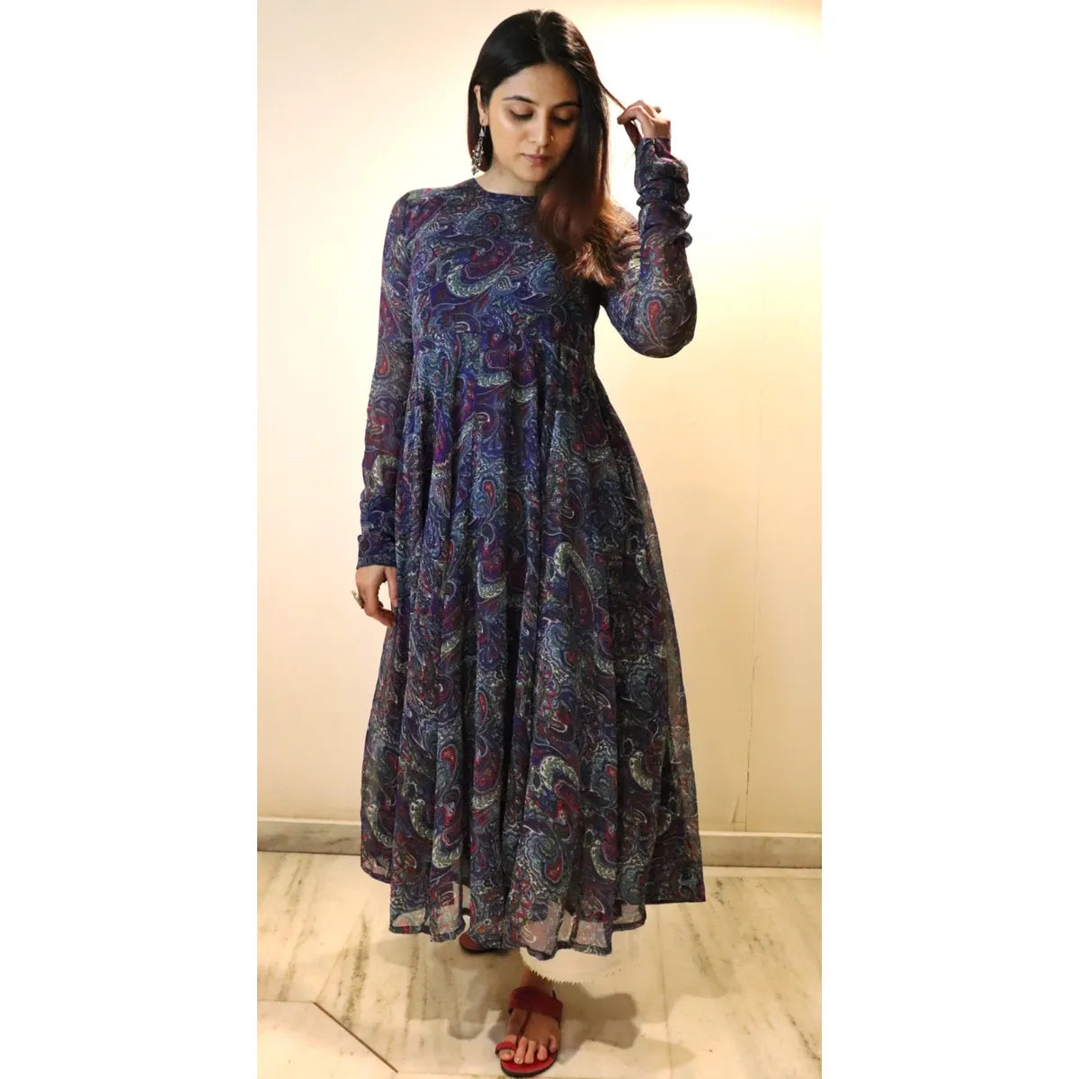 Zina Paisley Kameez