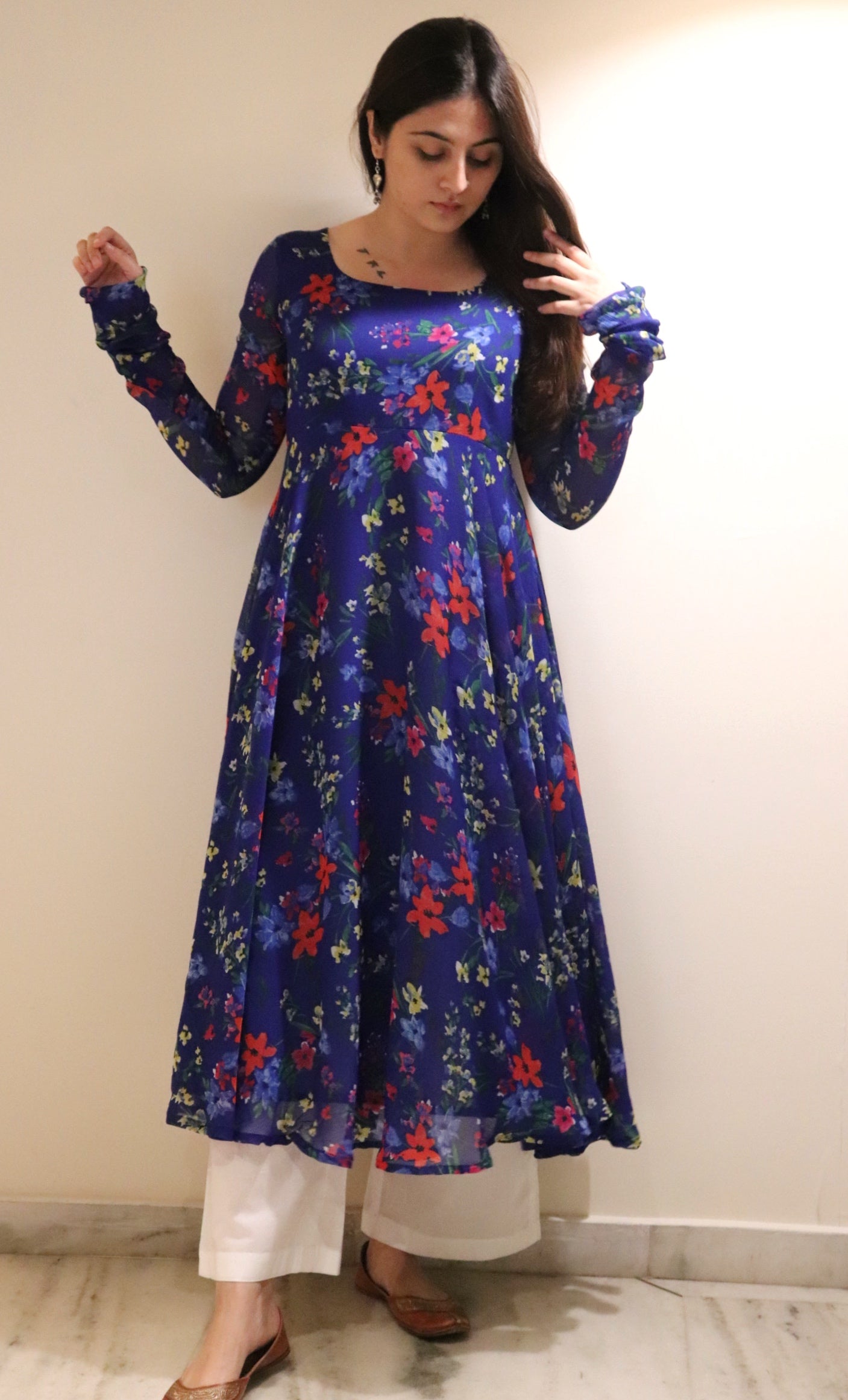 Nitya chiffon kameez